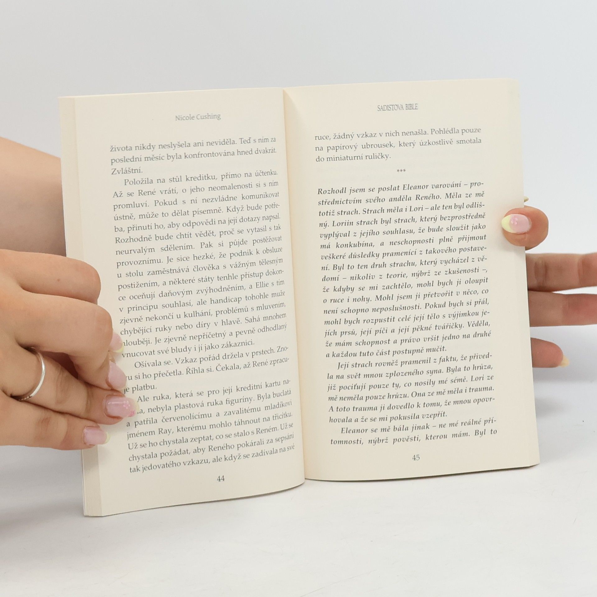 Nicole Cushing Sadistova bible