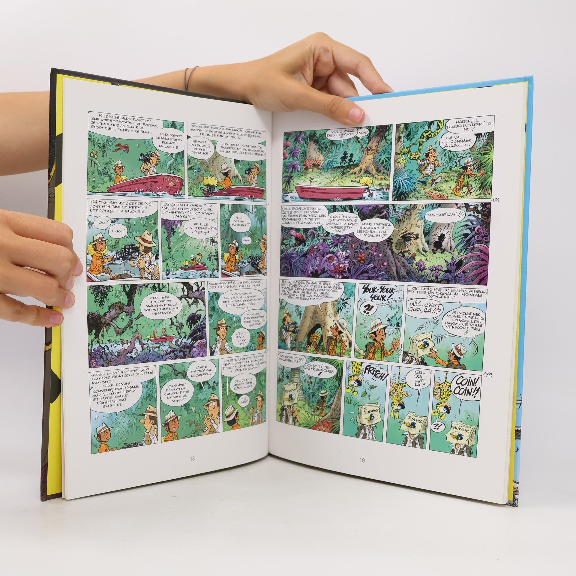 André Franquin Sur la piste du Marsupilami