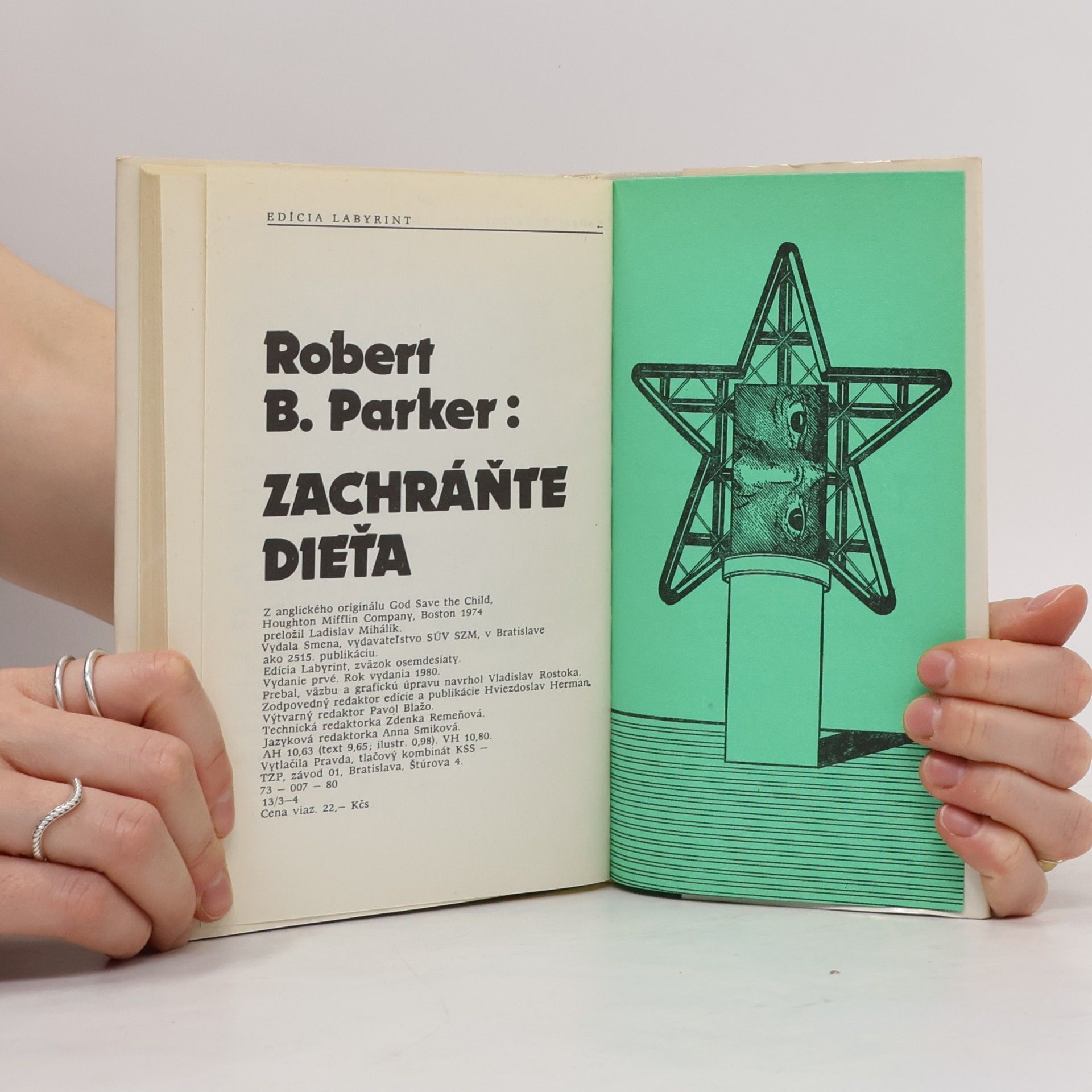 Robert B. Parker Zachráňte dieťa