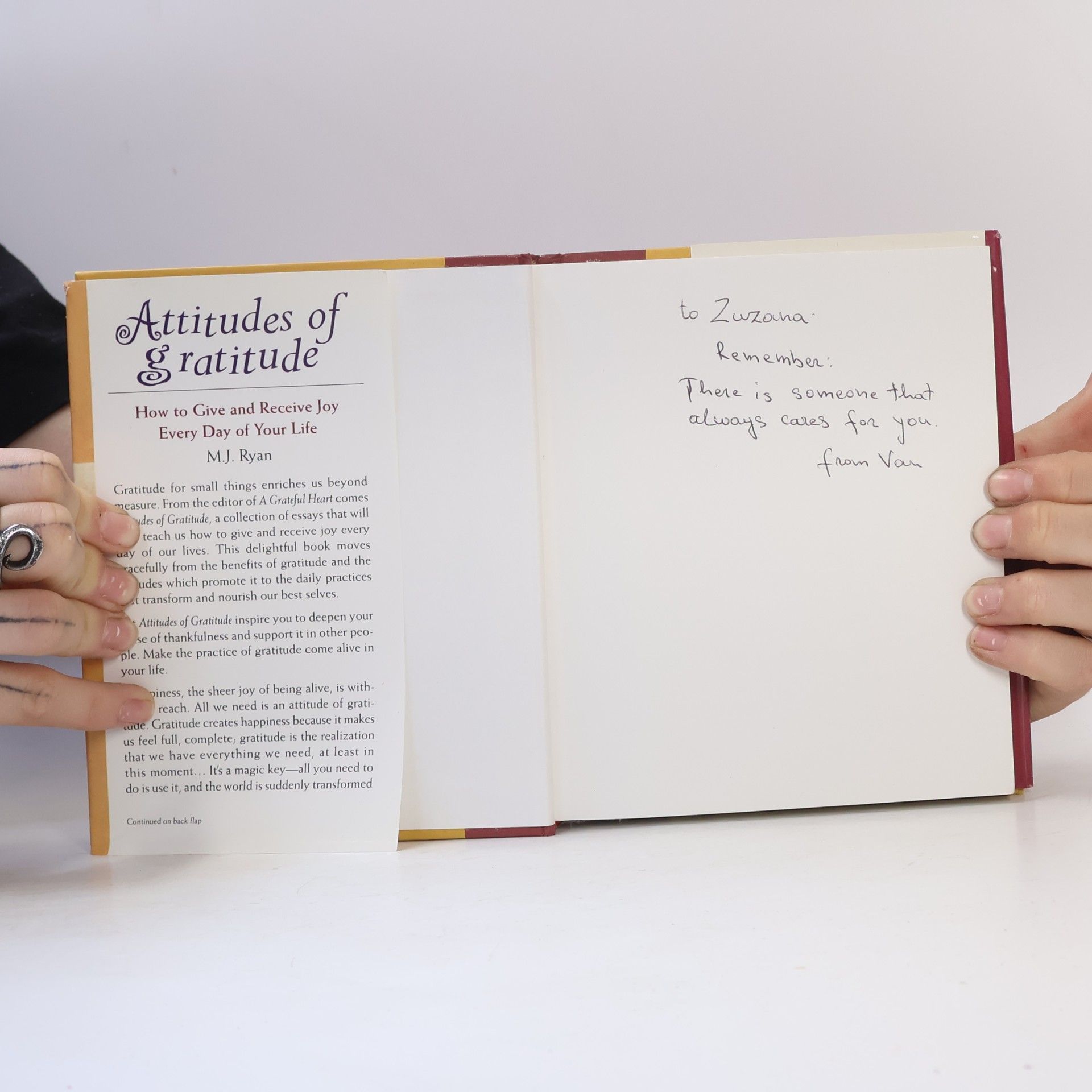 Mary Jane Ryan Attitudes of Gratitude