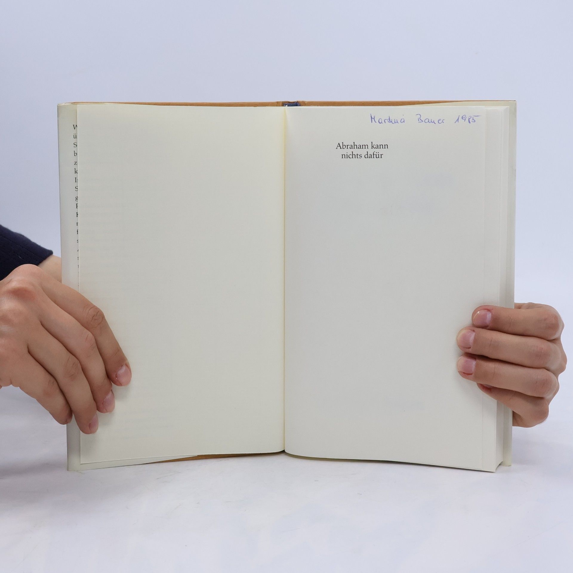 Ephraim Kishon Abraham kann nichts dafür