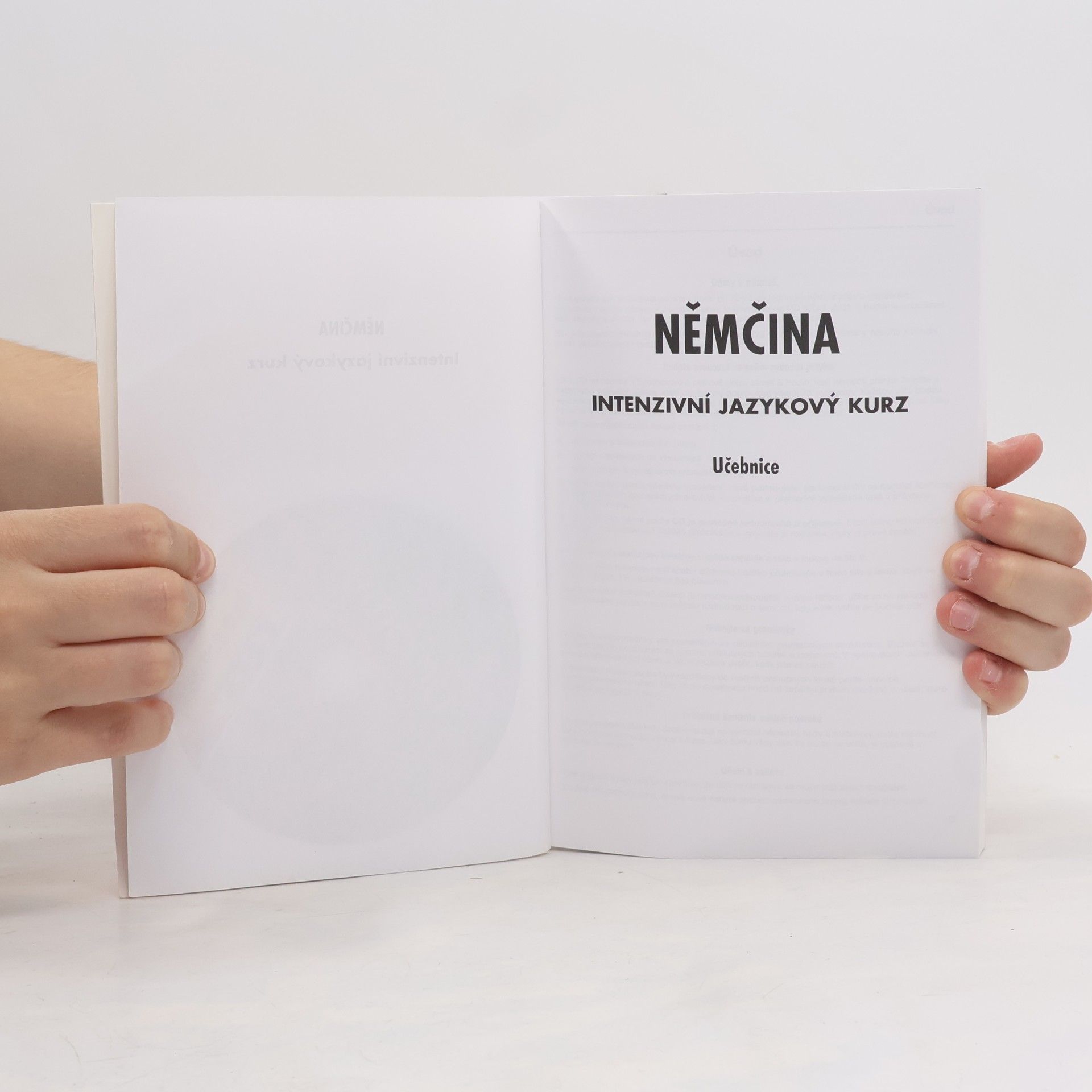Kolektiv autorů Němčina. Učebnice. Intenzivní jazykový kurz