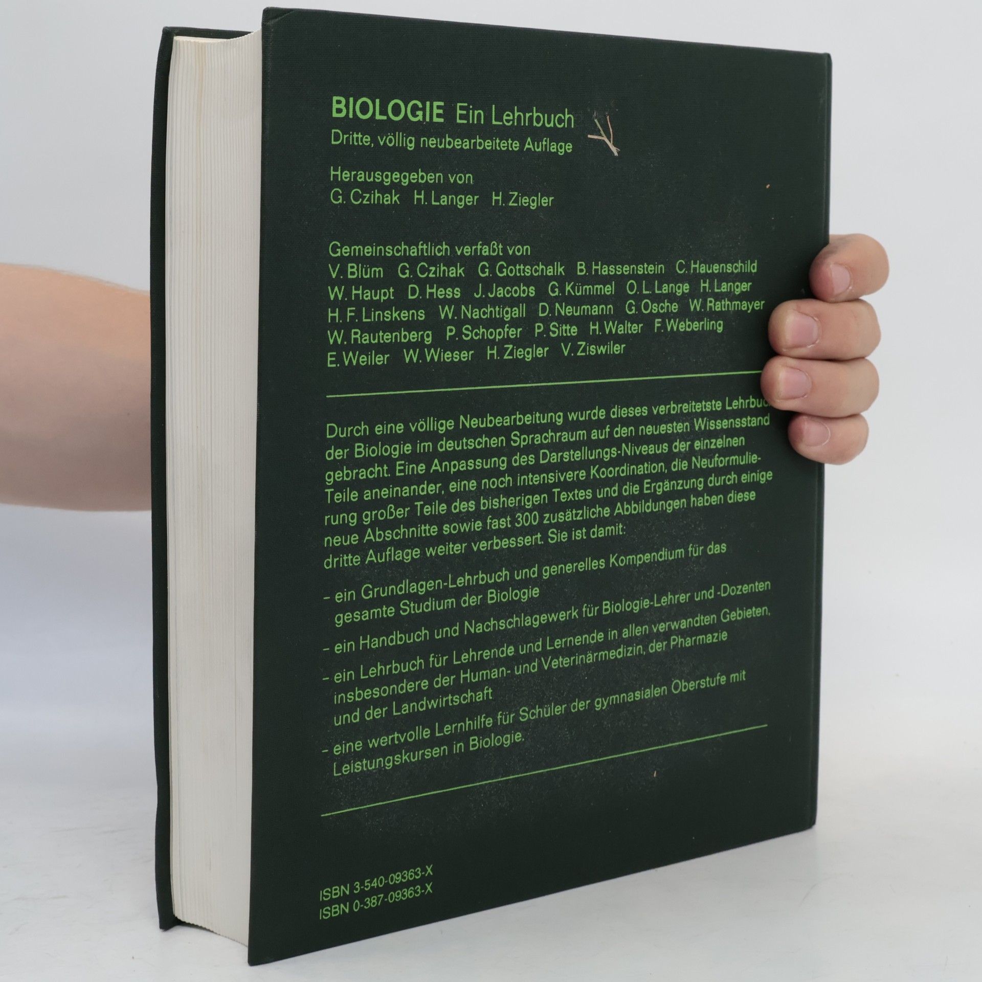 Autorenkollektiv Biologie. Ein Lehrbuch