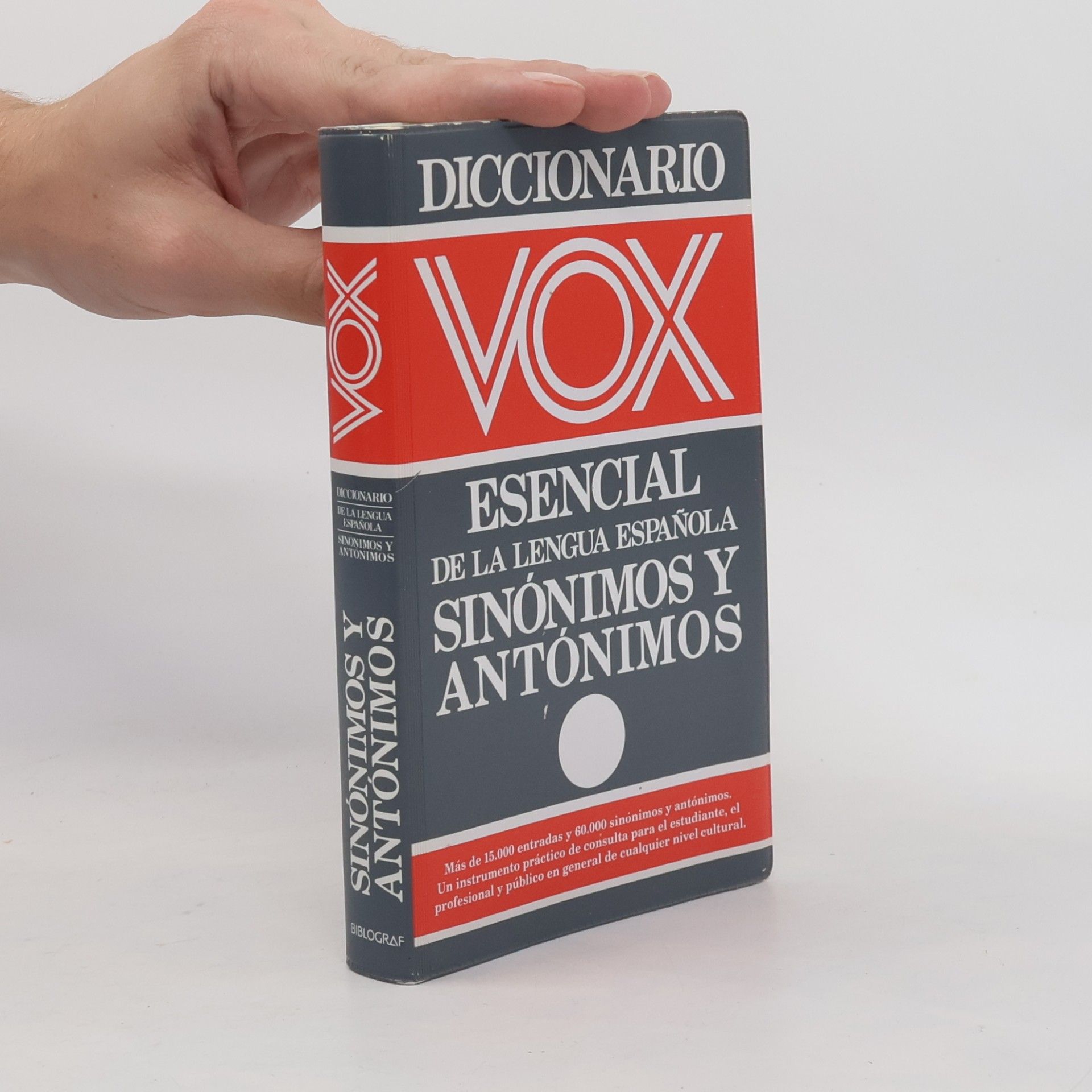 Auteurscollectief Diccionario Vox esencial de la Lengua Española sinónimos y antónimos
