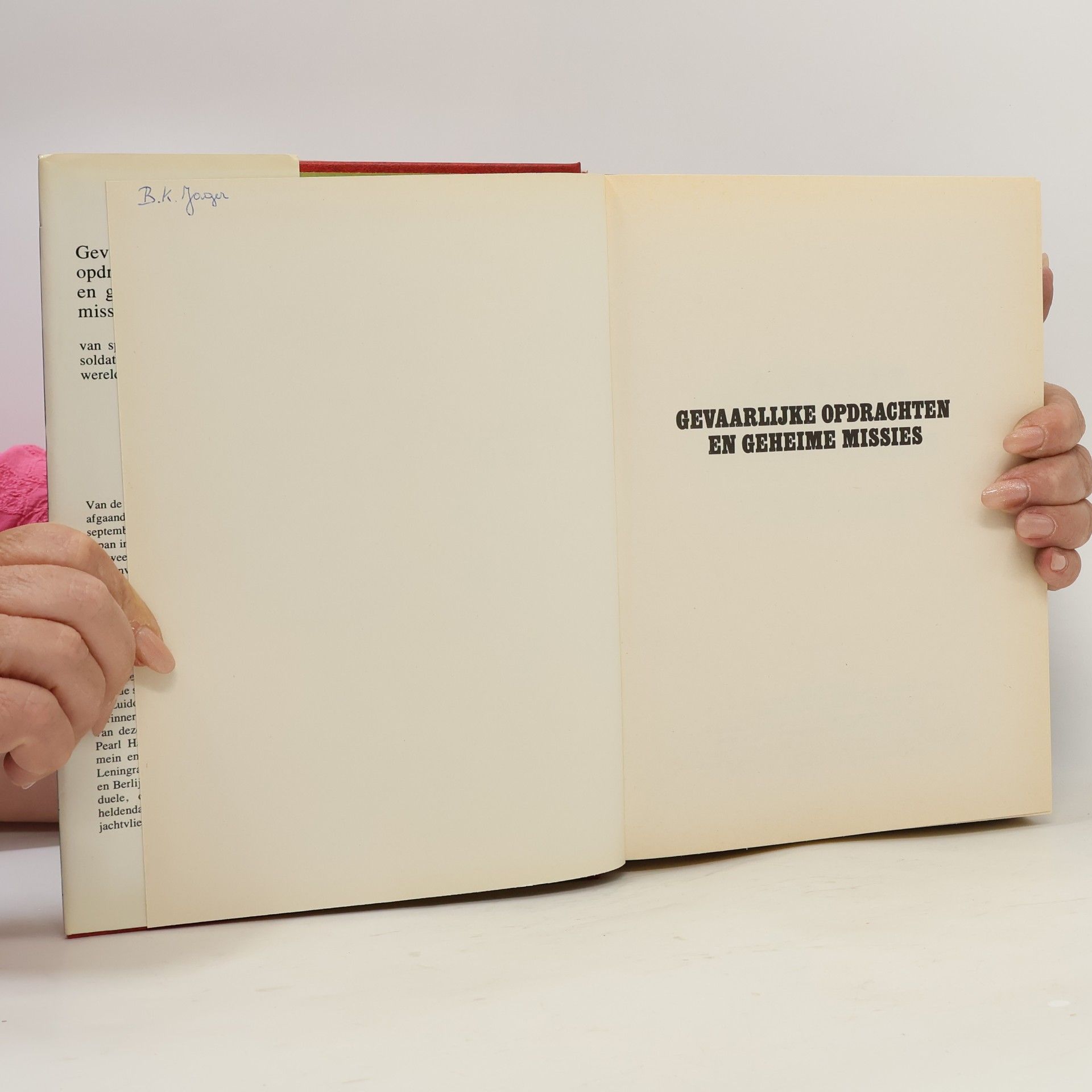 Various authors Gevaarlijke opdrachten en geheime missies II.