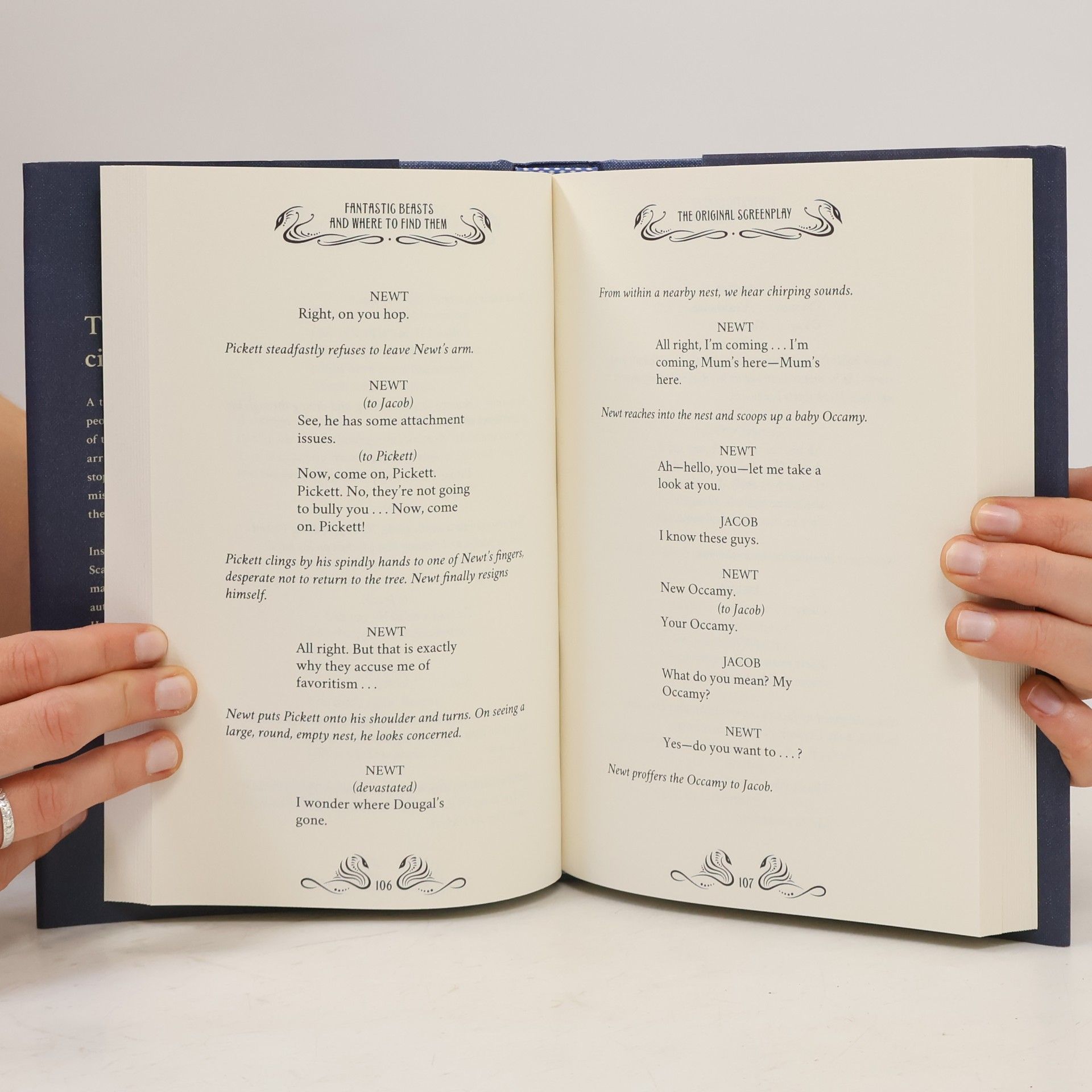 Joanne K. Rowling Fantastic beasts and where to find them. The original screenplay