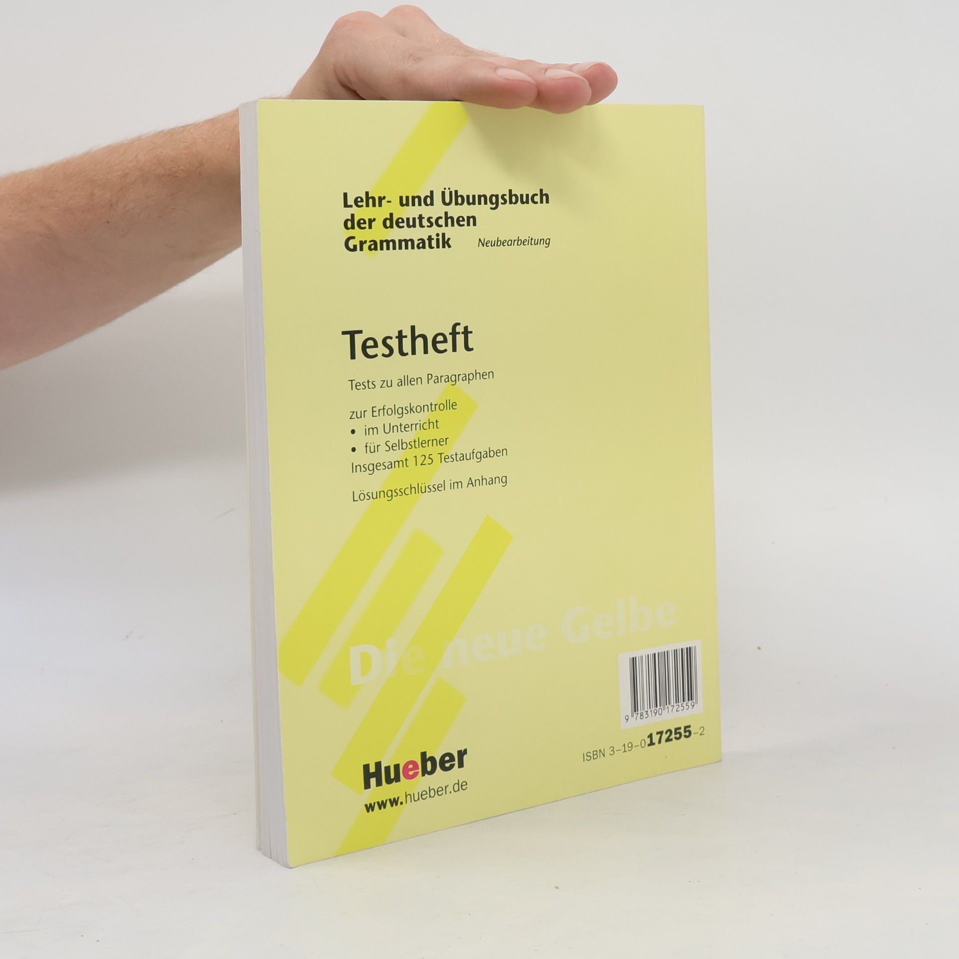 Werner Heidermann Lehr- und Übungsbuch der deutschen Grammatik : Testheft