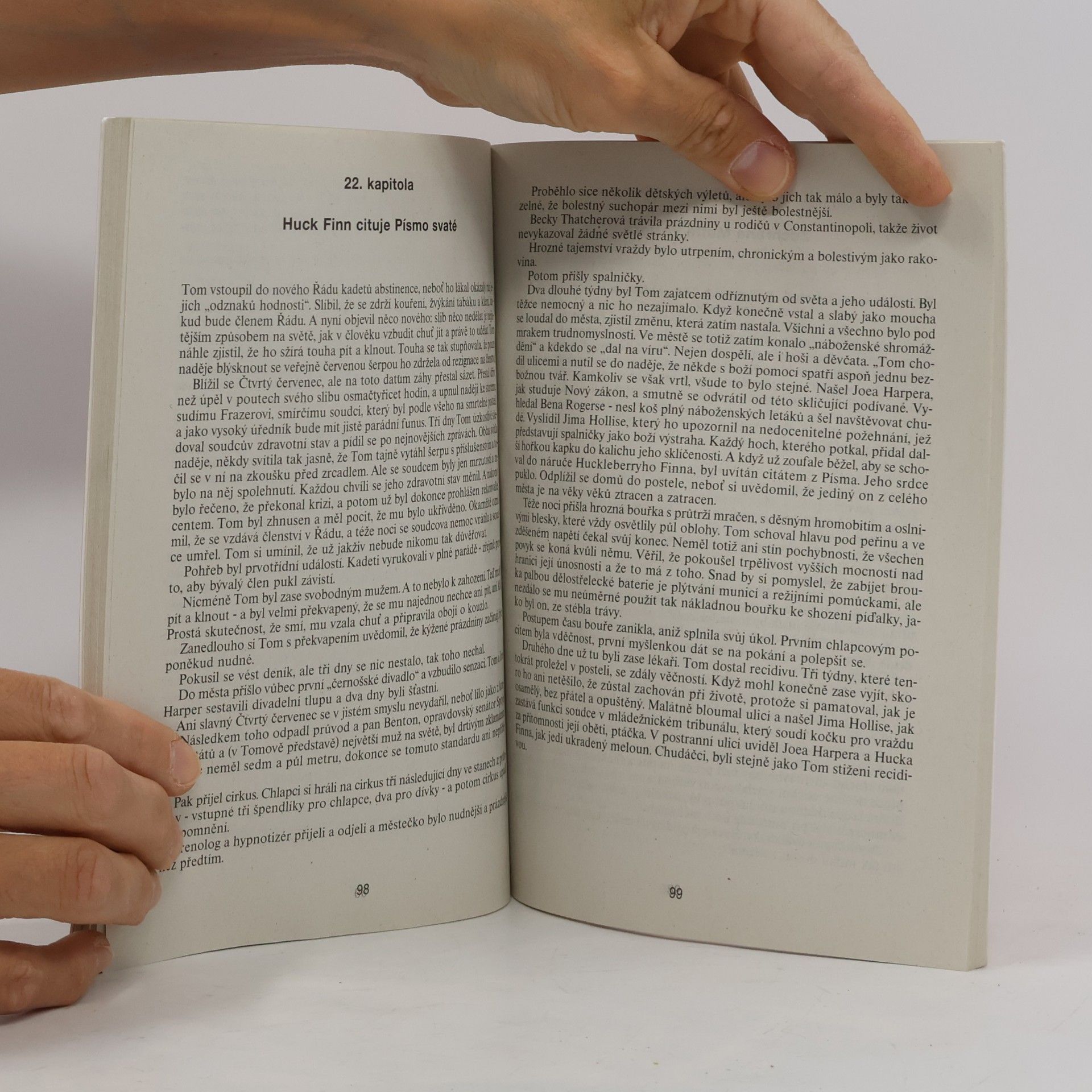 Mark Twain Dobrodružství Toma Sawyera