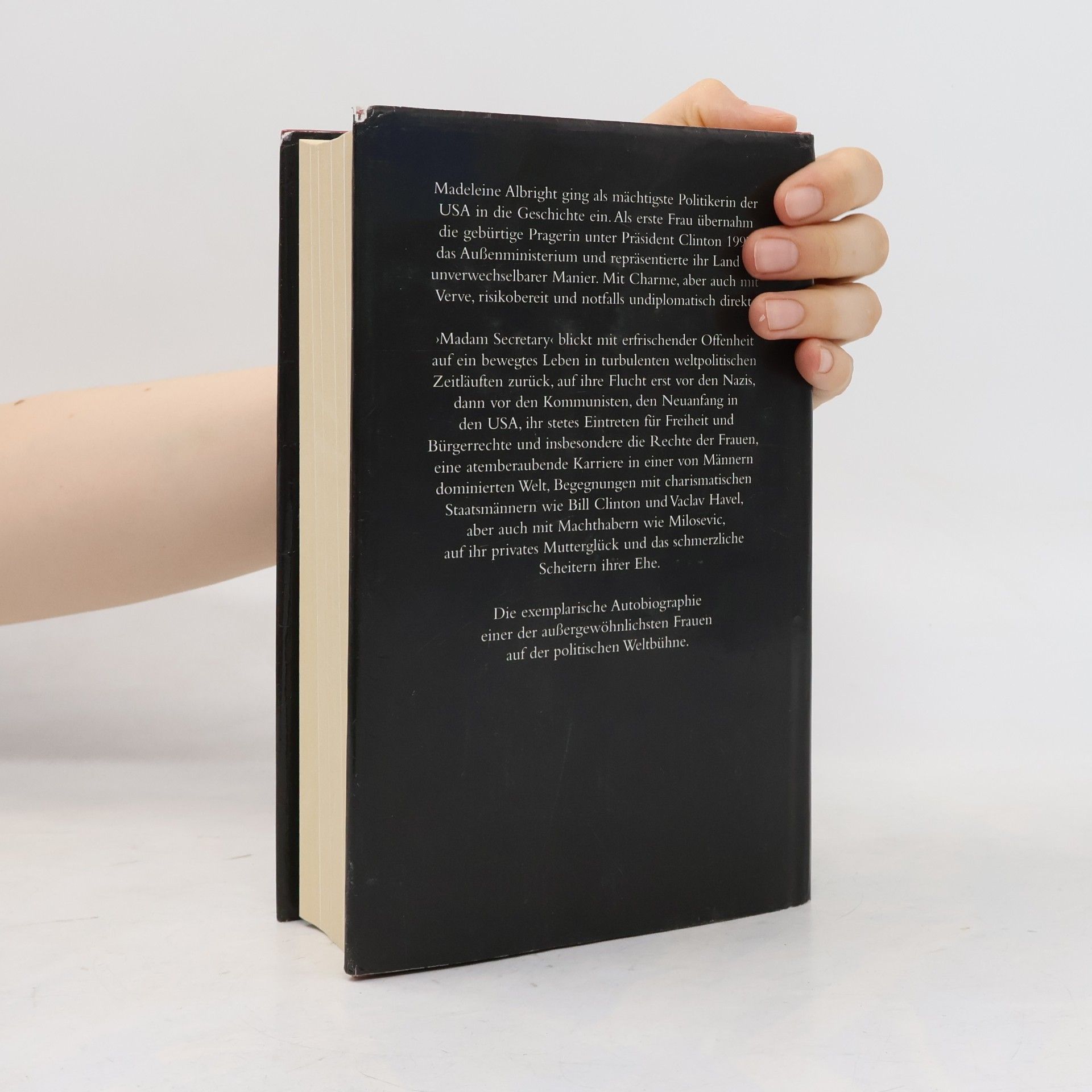 Madeleine Korbel Albright Die Autobiographie
