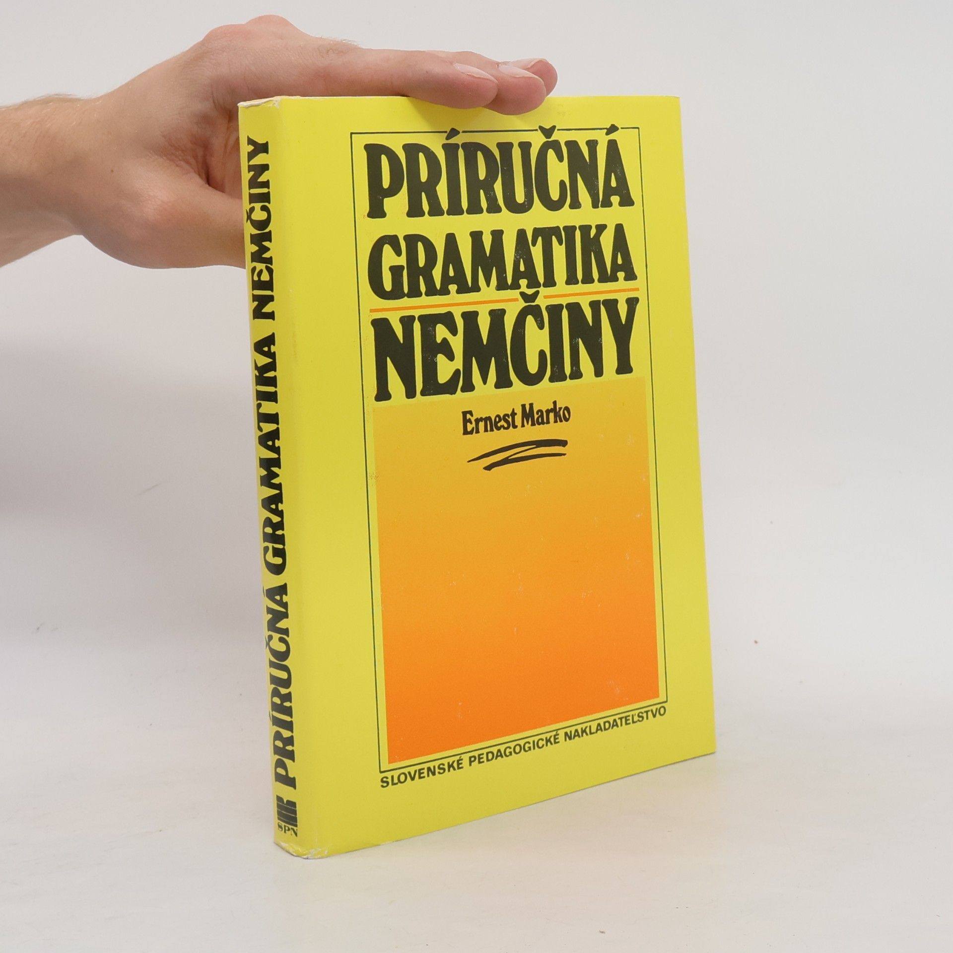 Ernest Marko Príručná gramatika nemčiny