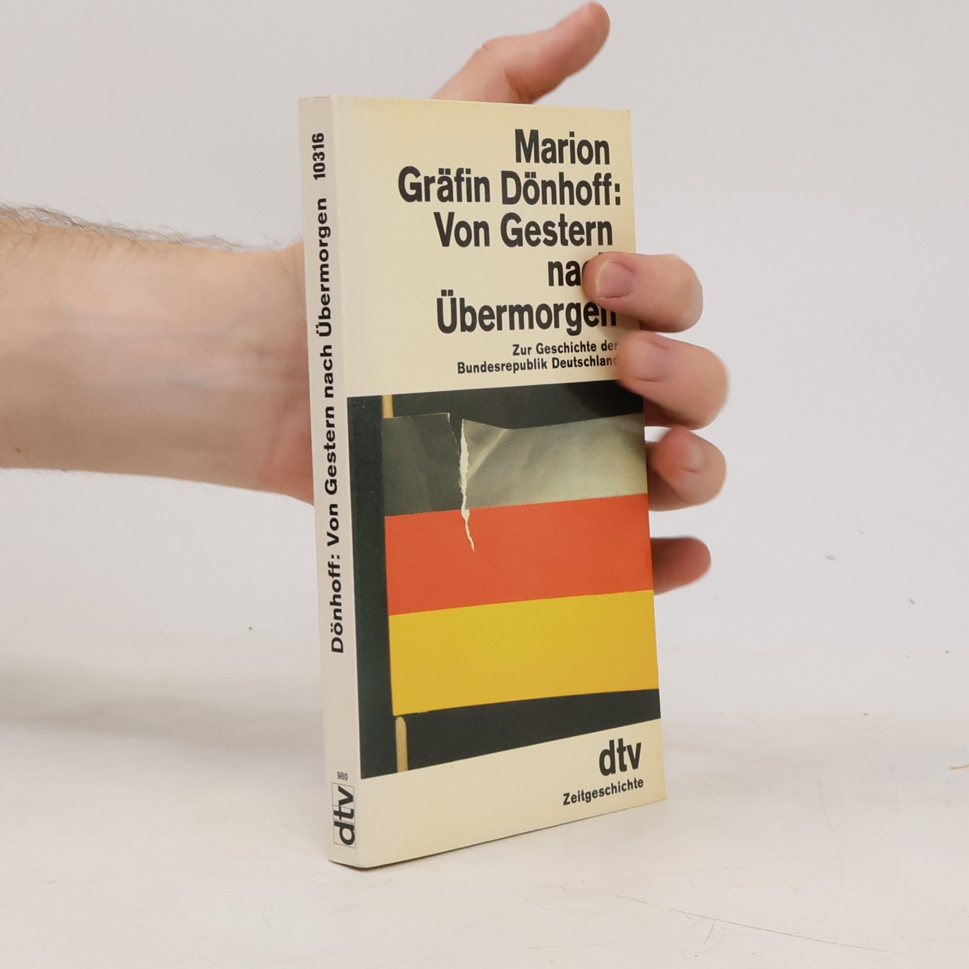 Marion Dönhoffová Von gestern nach übermorgen