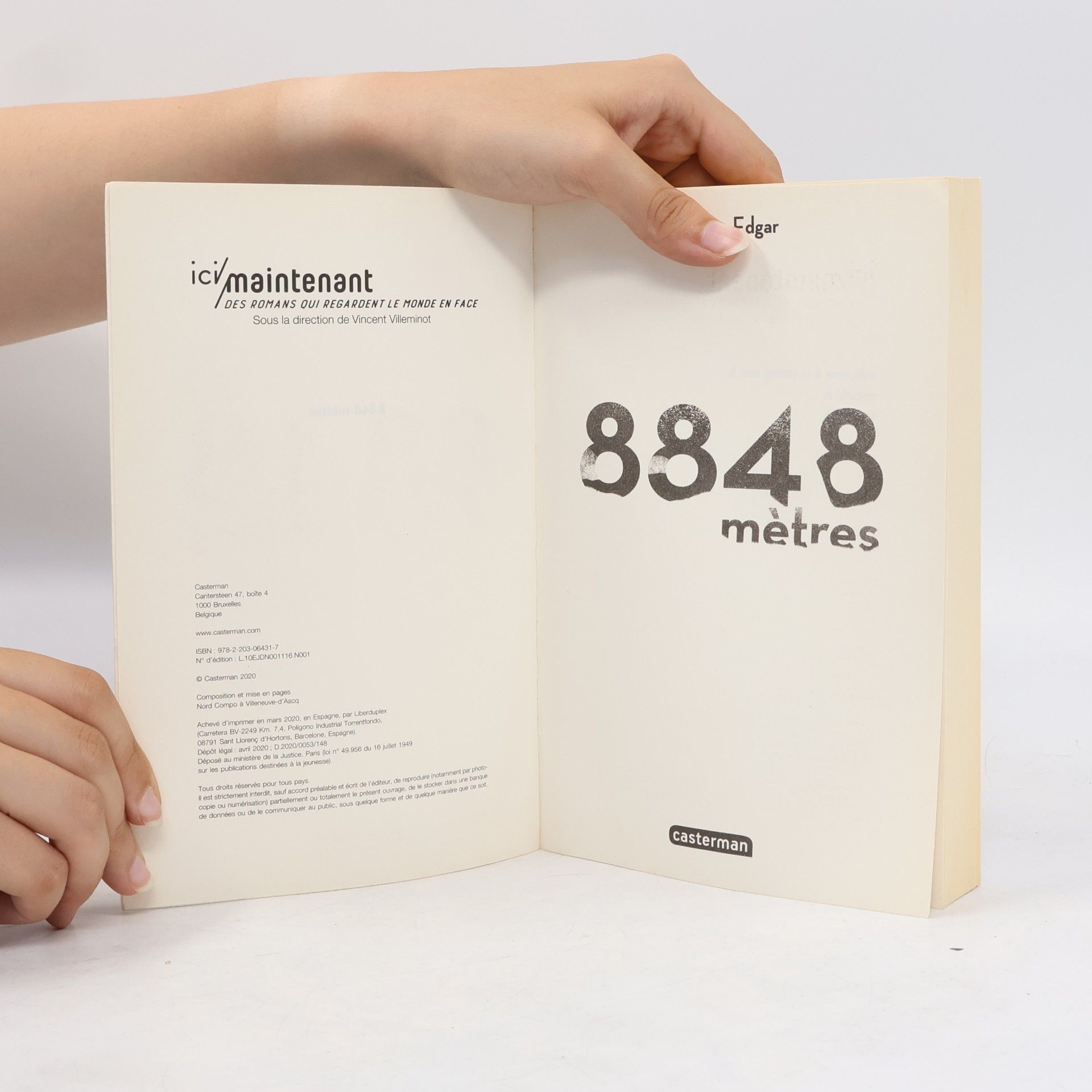 Silène Edgar 8848 mètres