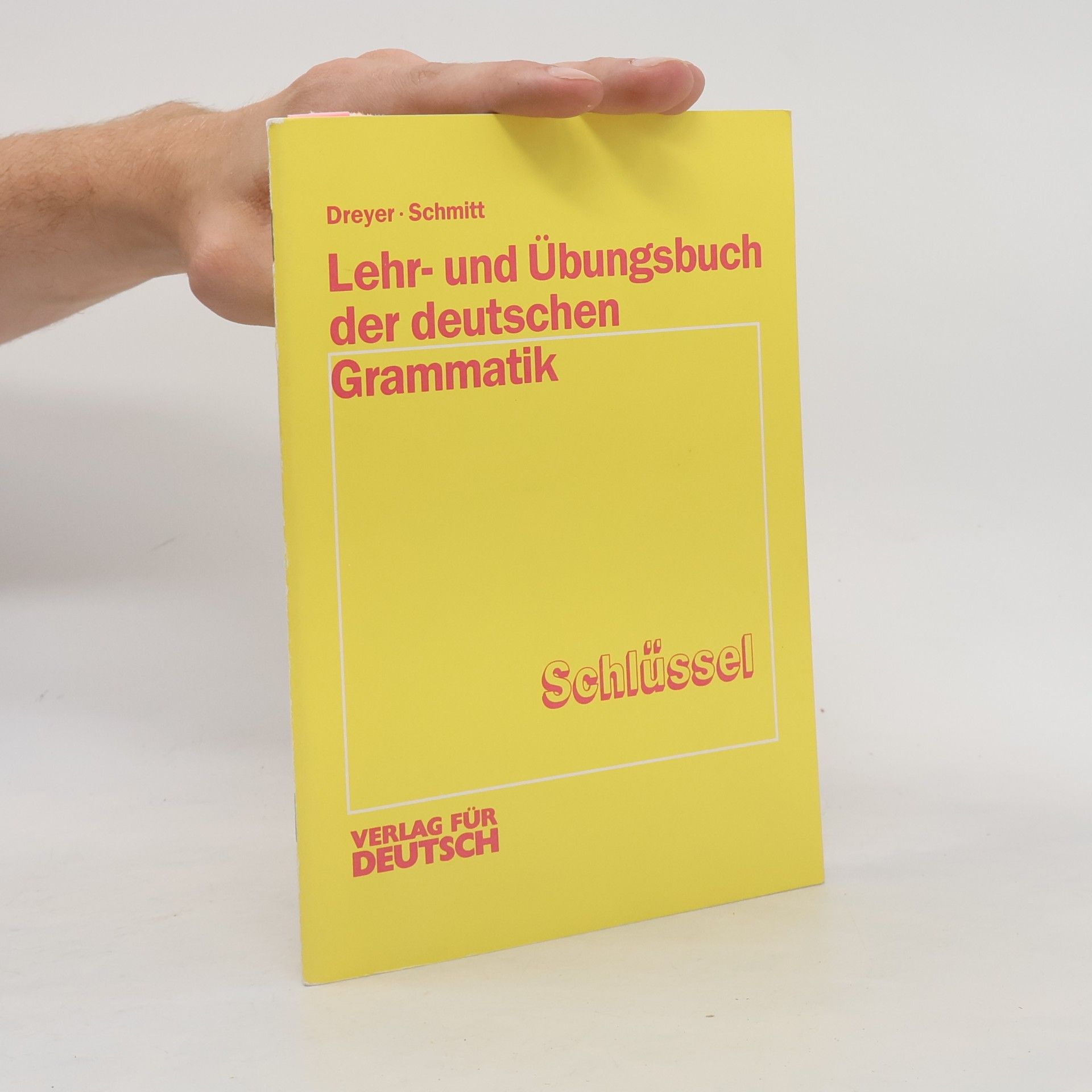 H. Dreyer Lehr- und Übungsbuch der deutschen Grammatik