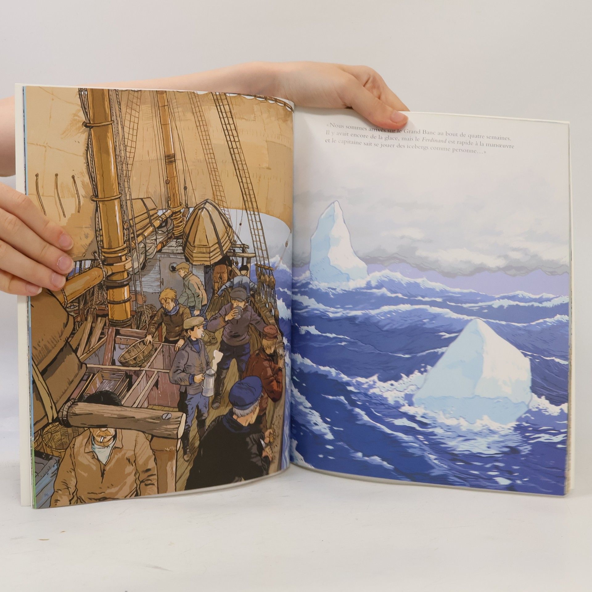 Emmanuel Cerisier Perdu en mer, la pêche à Terre-Neuve