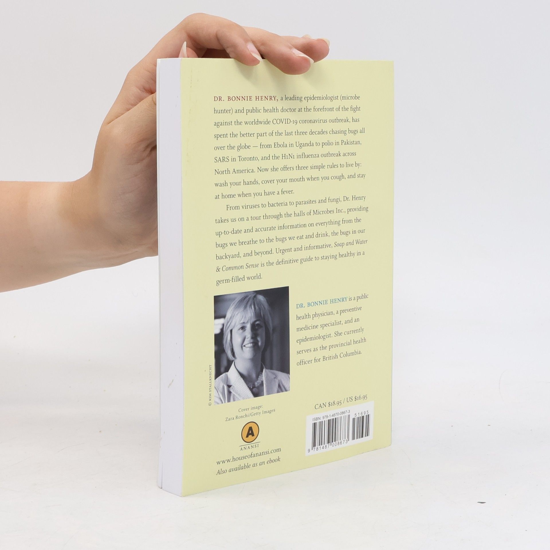Dr. Bonnie Henry Soap and Water & Common Sense