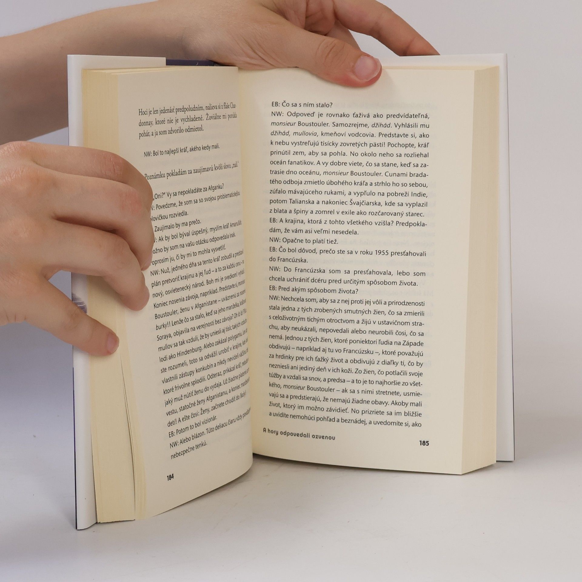 Khaled Hosseini A hory odpovedali ozvenou