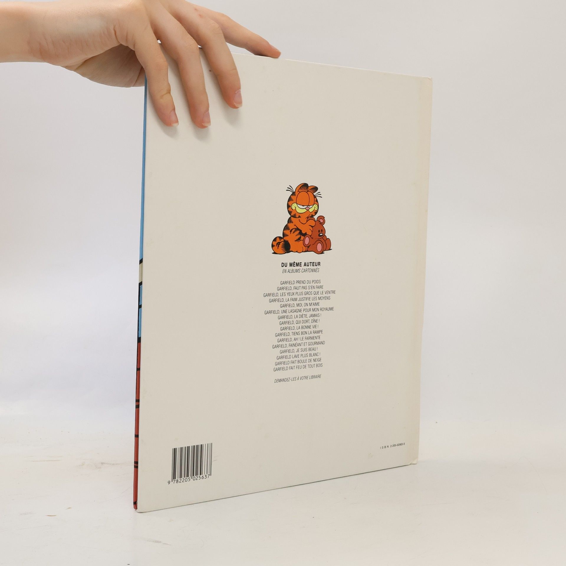 Jim Davis Garfield prend du poids