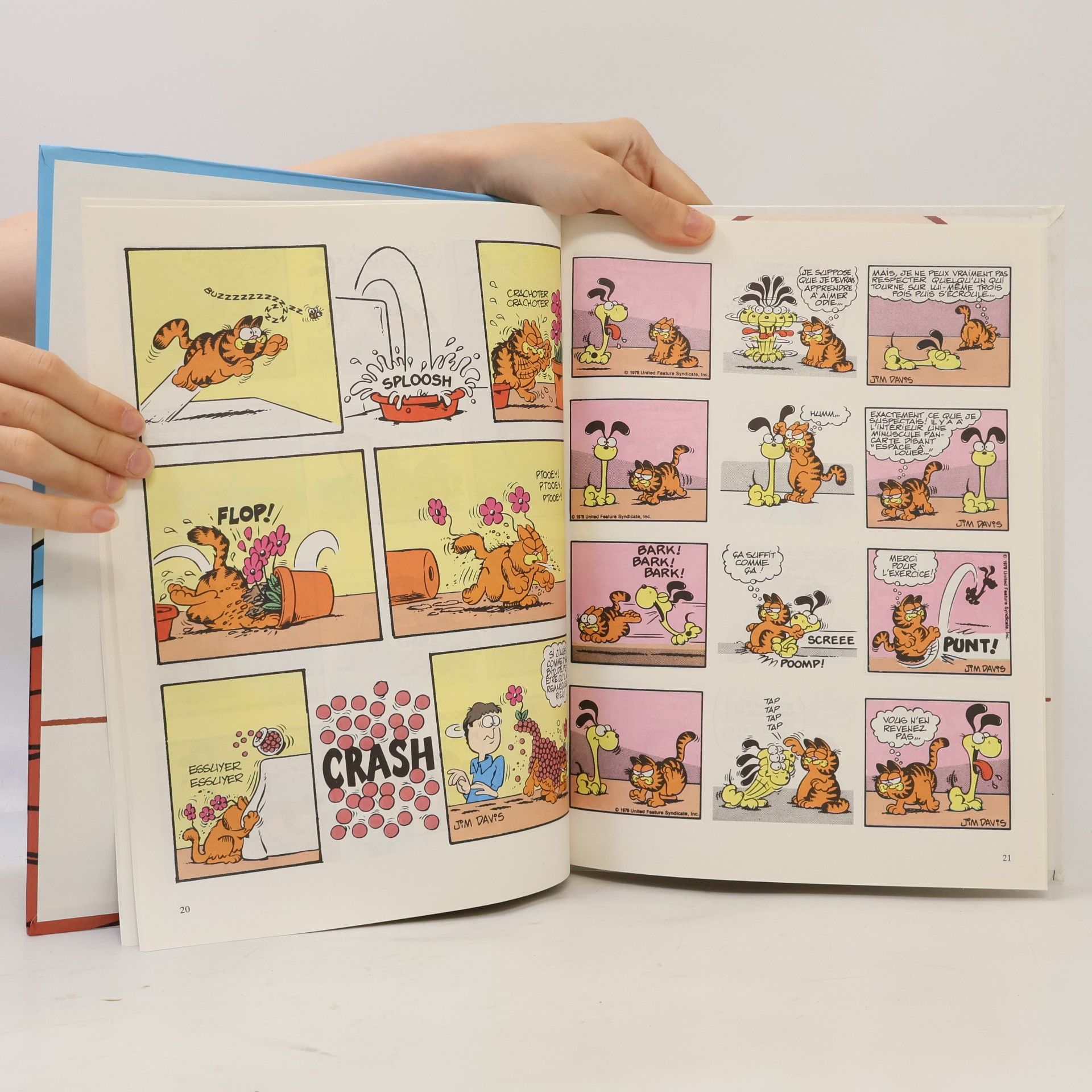 Jim Davis Garfield prend du poids