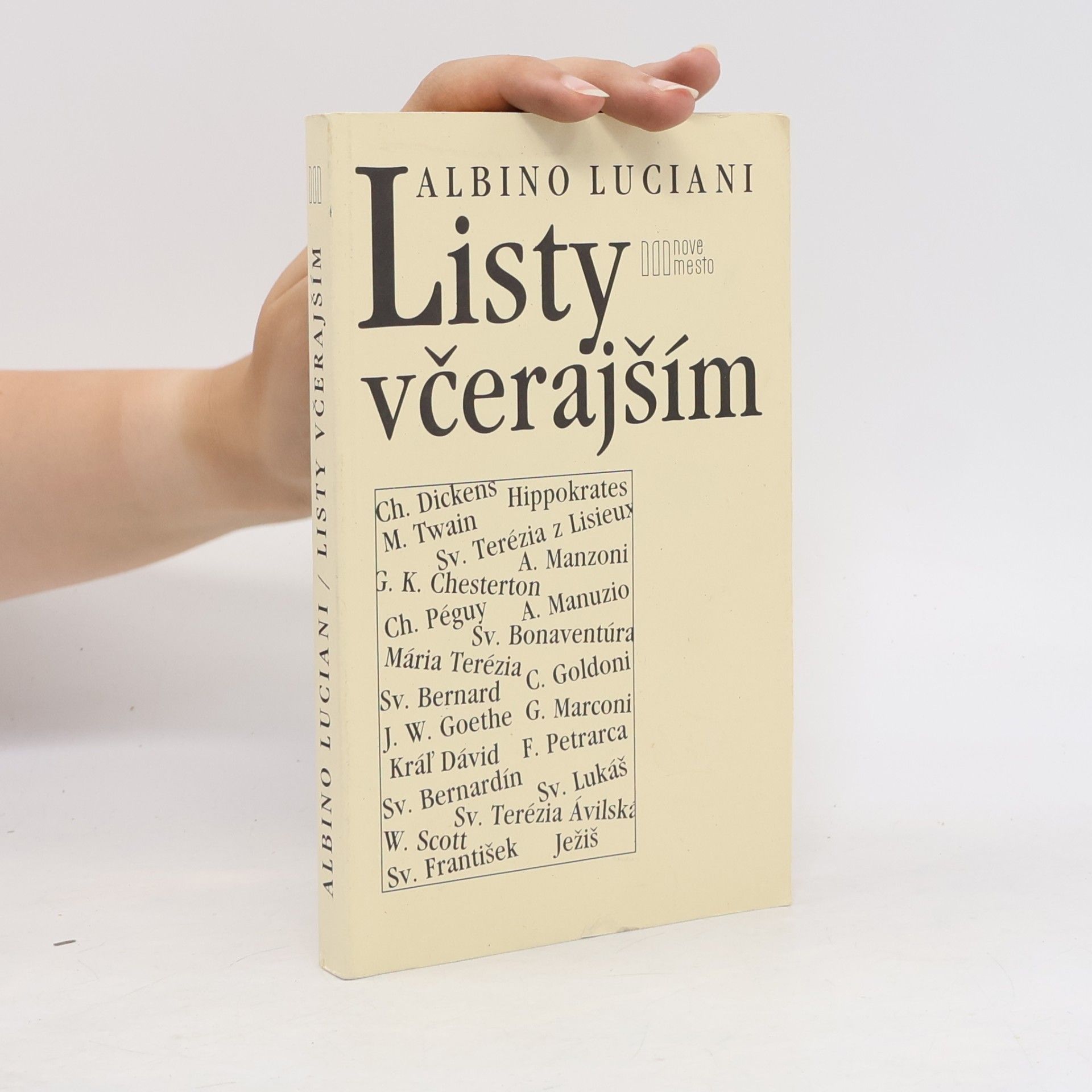 Albino Luciani Listy včerajším
