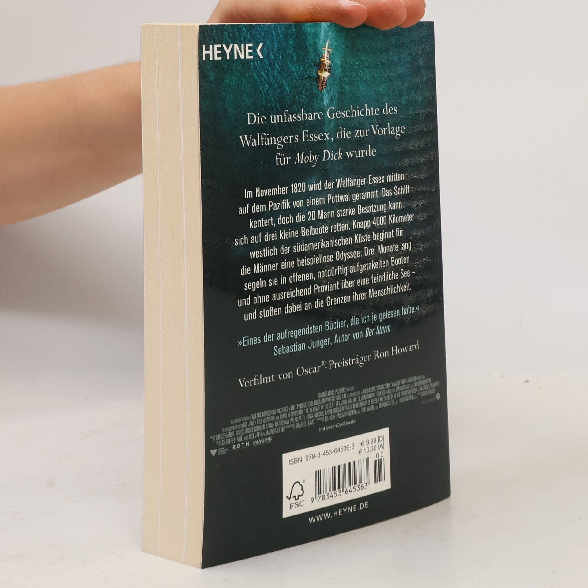 Nathaniel Philbrick Im Herzen der See