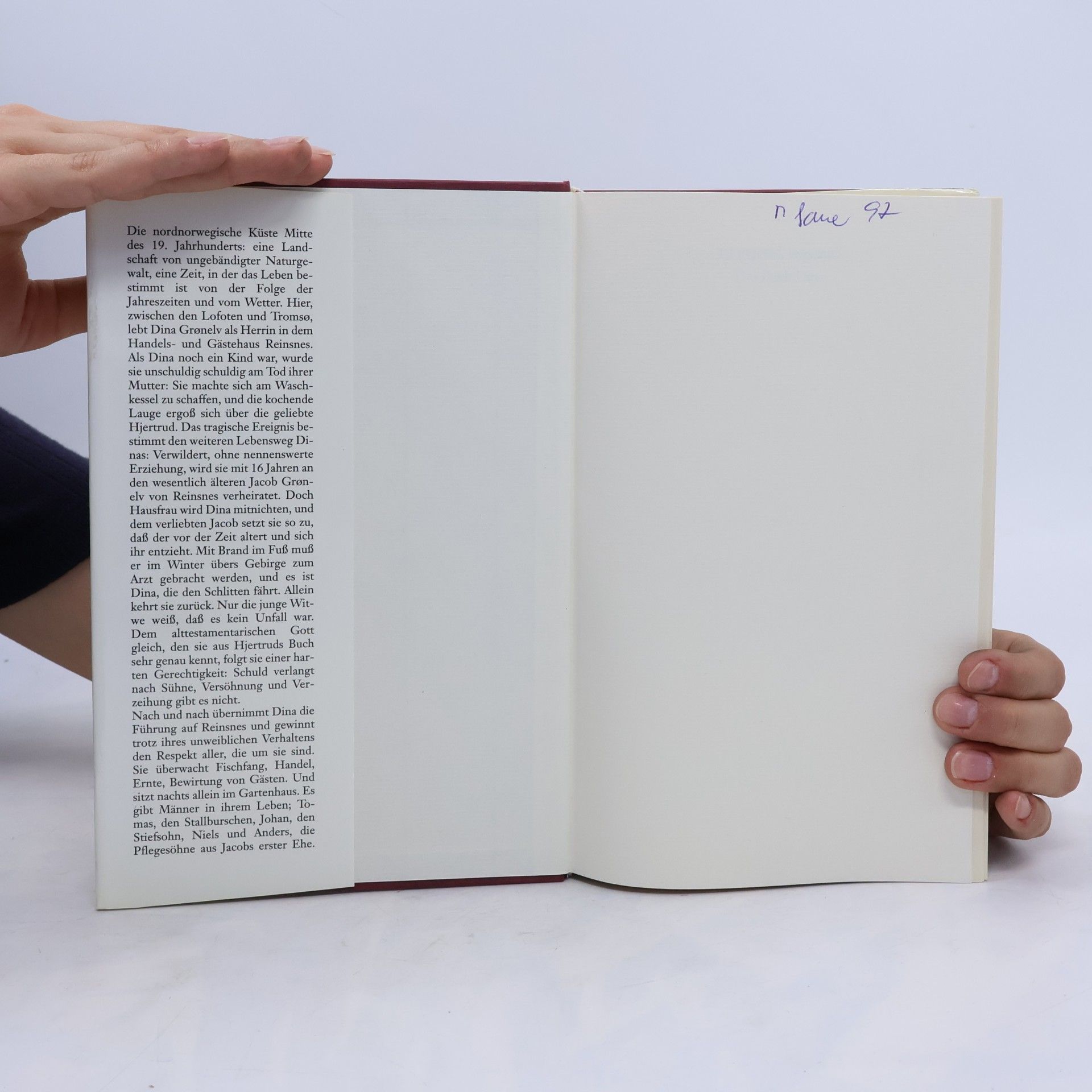 Herbjørg Wassmo Das Buch Dina