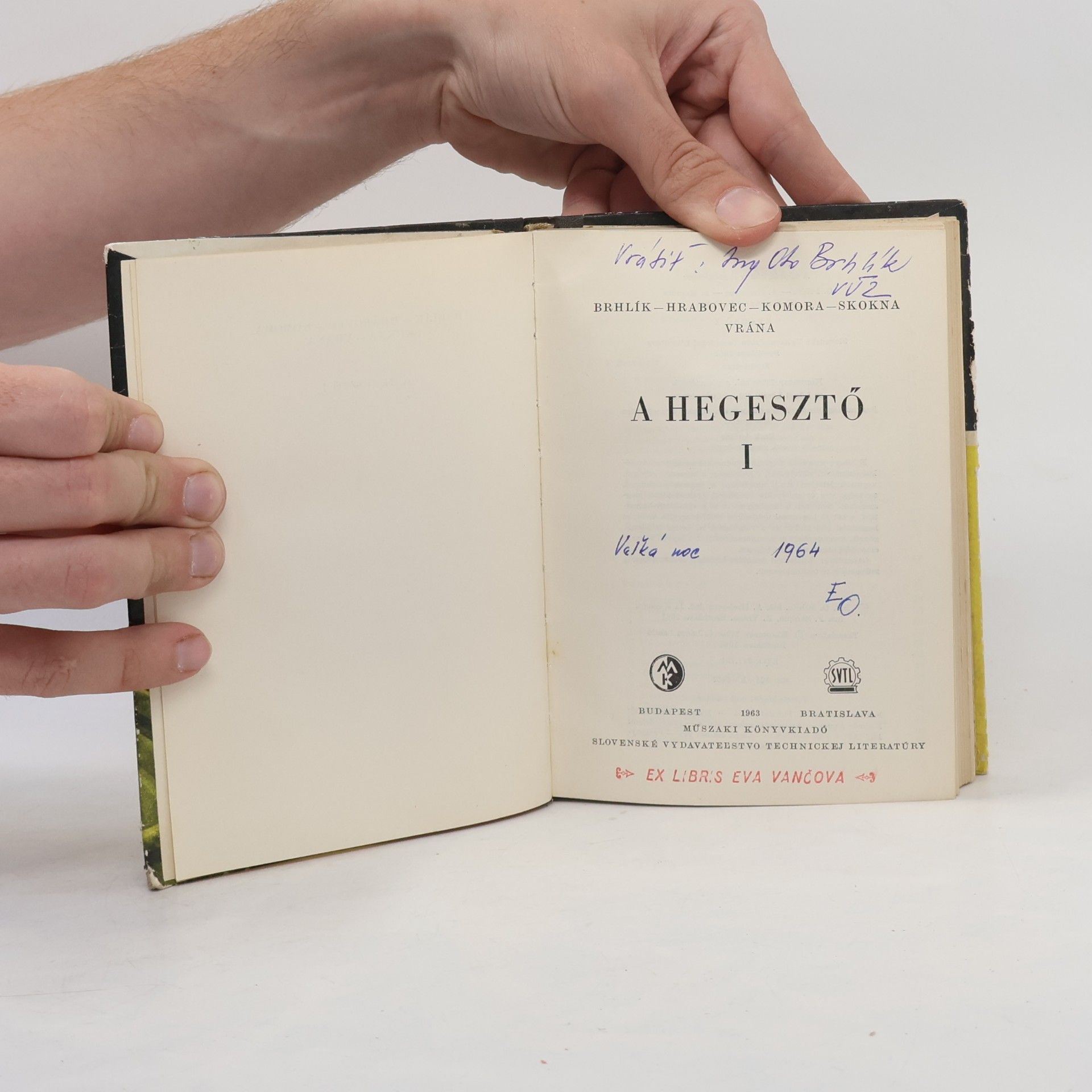 Various authors A hegesztő I.