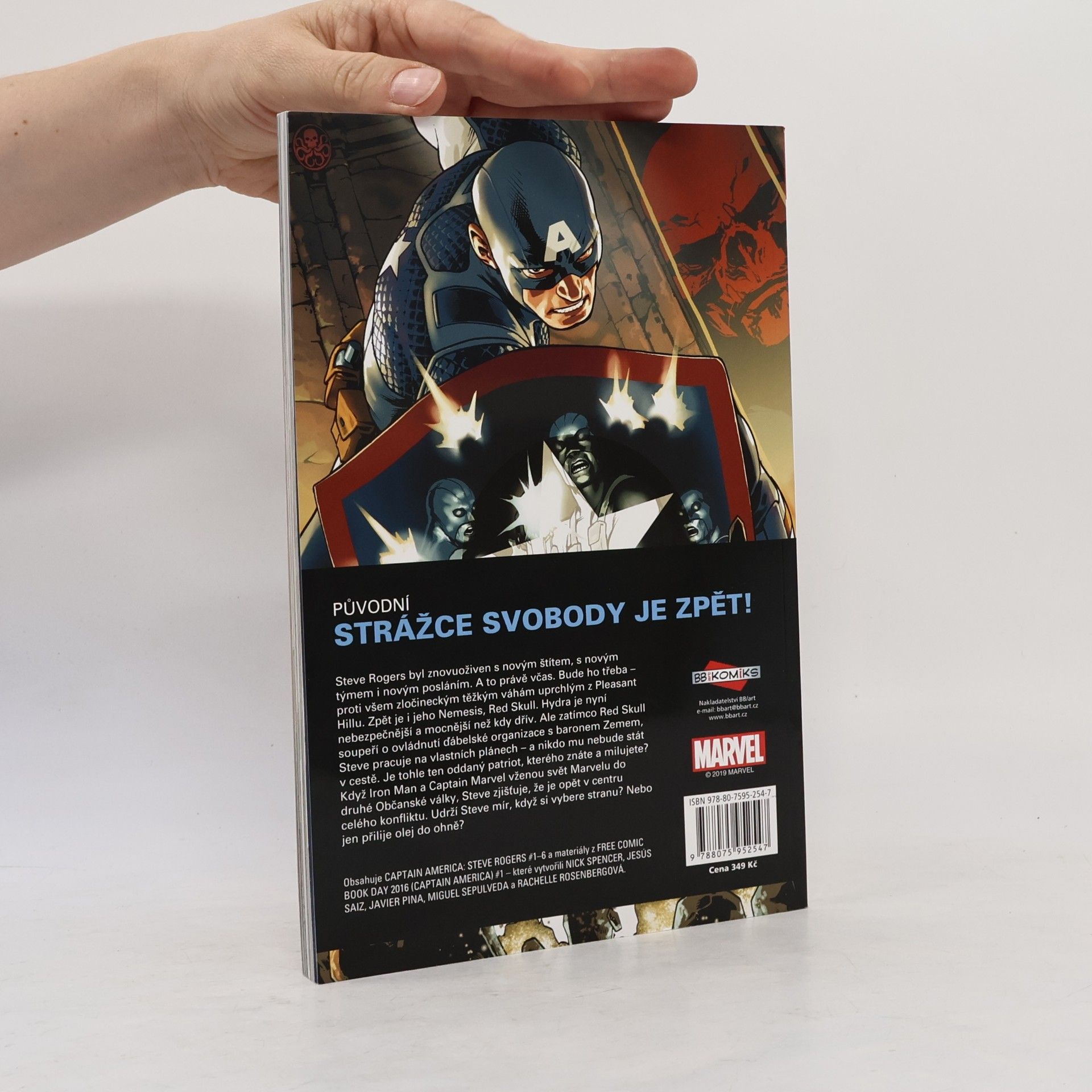 Nick Spencer Captain America: Steve Rogers. Hail hydra