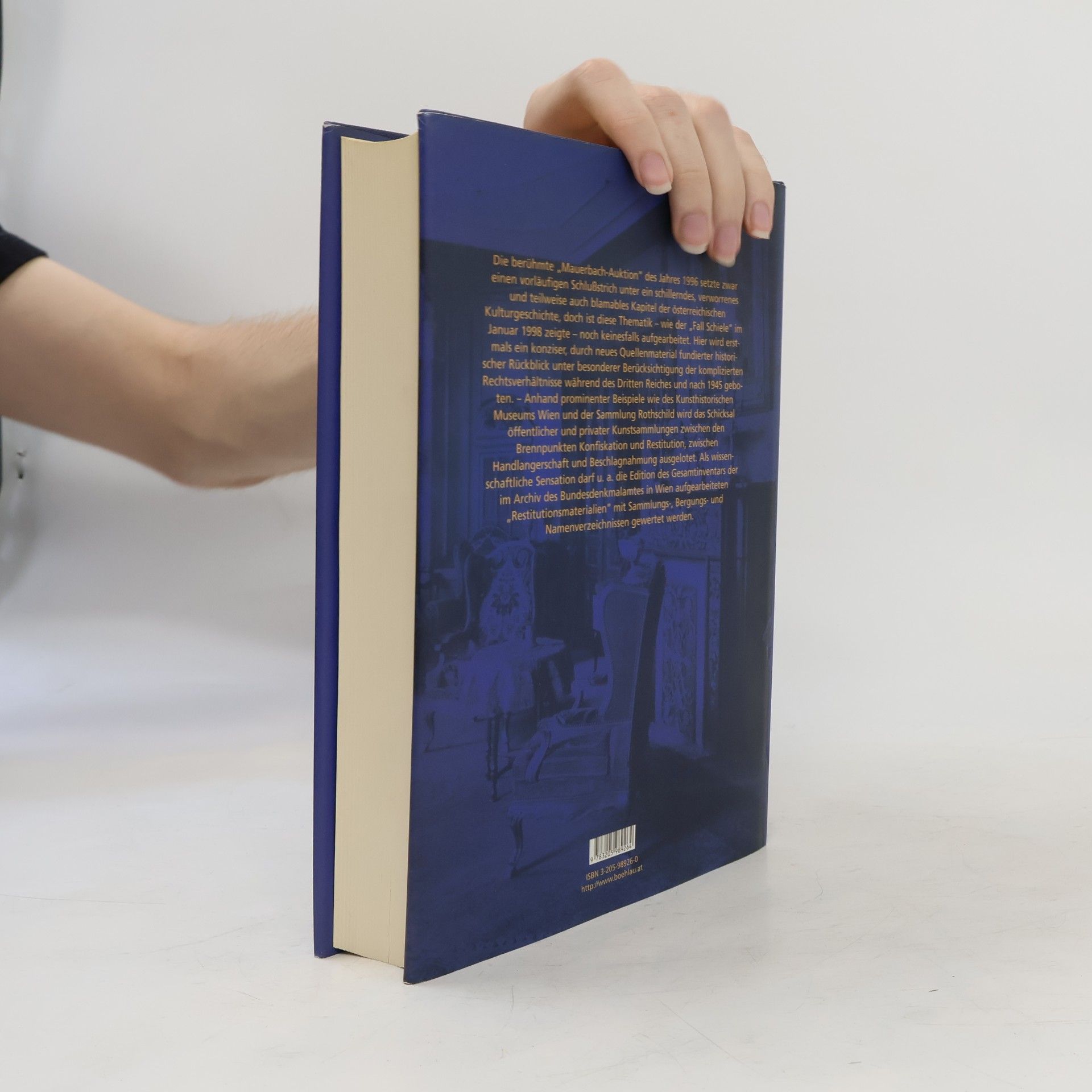 Theodor Brückler Kunstraub, Kunstbergung und Restitution in Österreich 1938 bis heute ; mit Quellendokumentation, Bildteil, Gesetzestexten und Archivindex