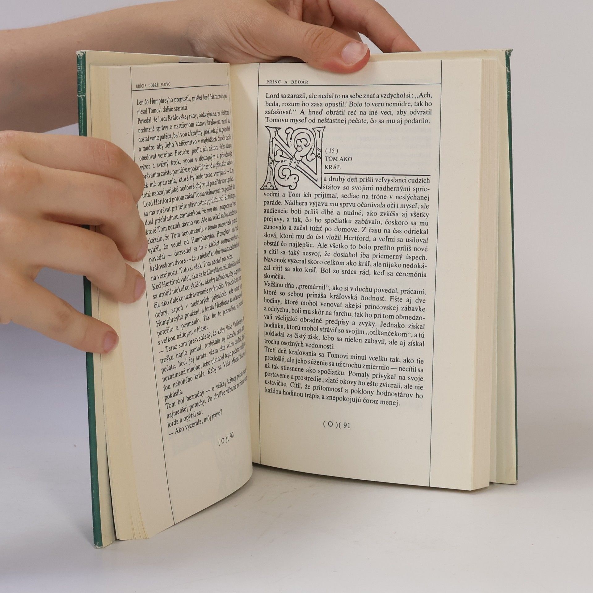 Mark Twain Princ a bedár