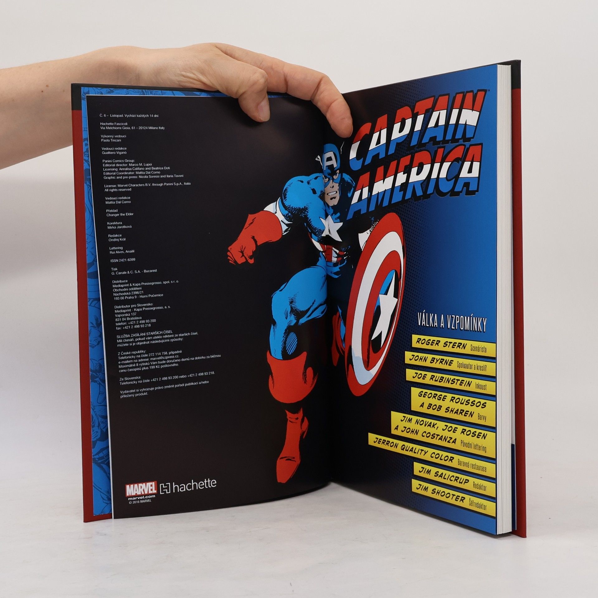 John Byrne Nejmocnější hrdinové Marvelu 6. Captain America