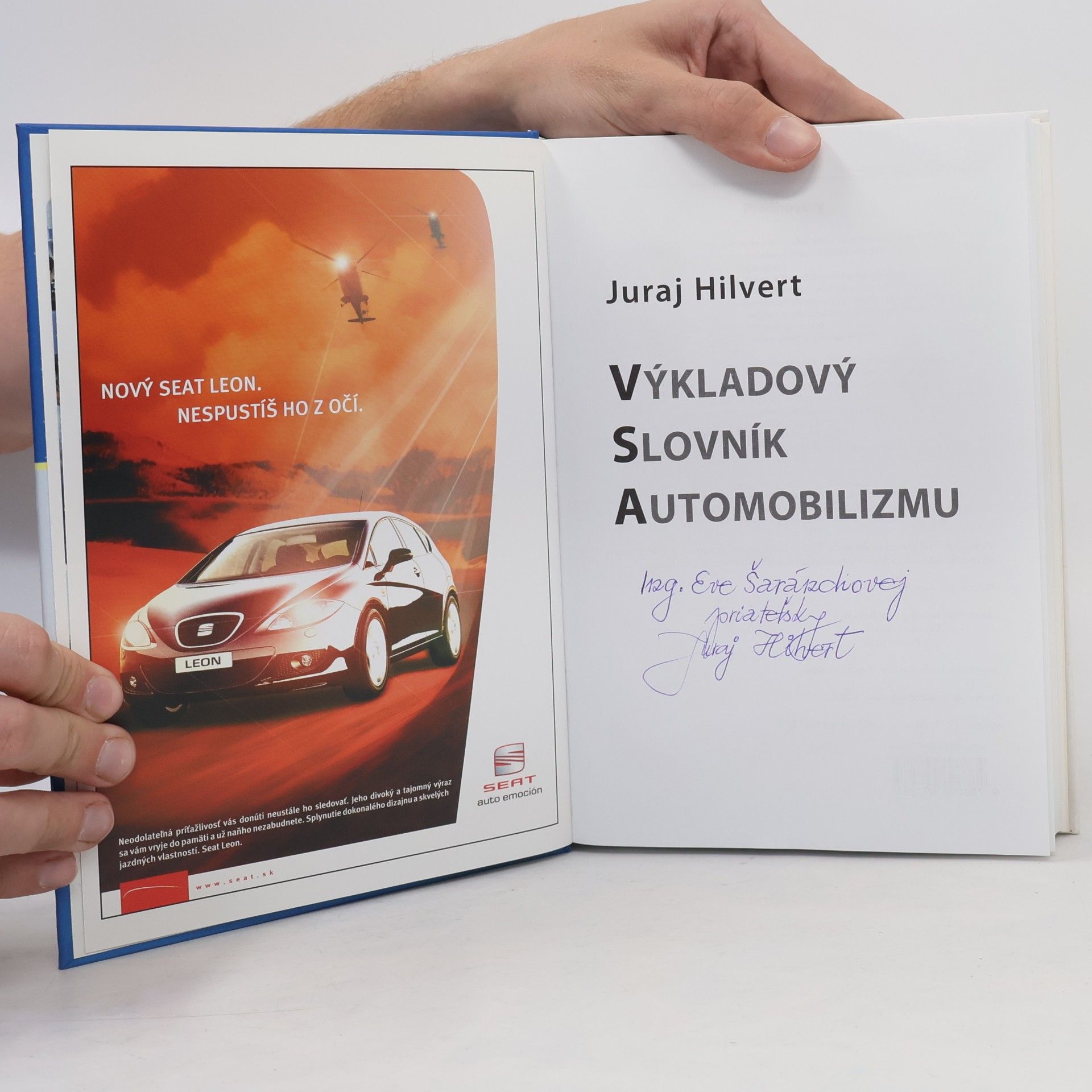 Juraj Hilvert Výkladový slovník automobilizmu