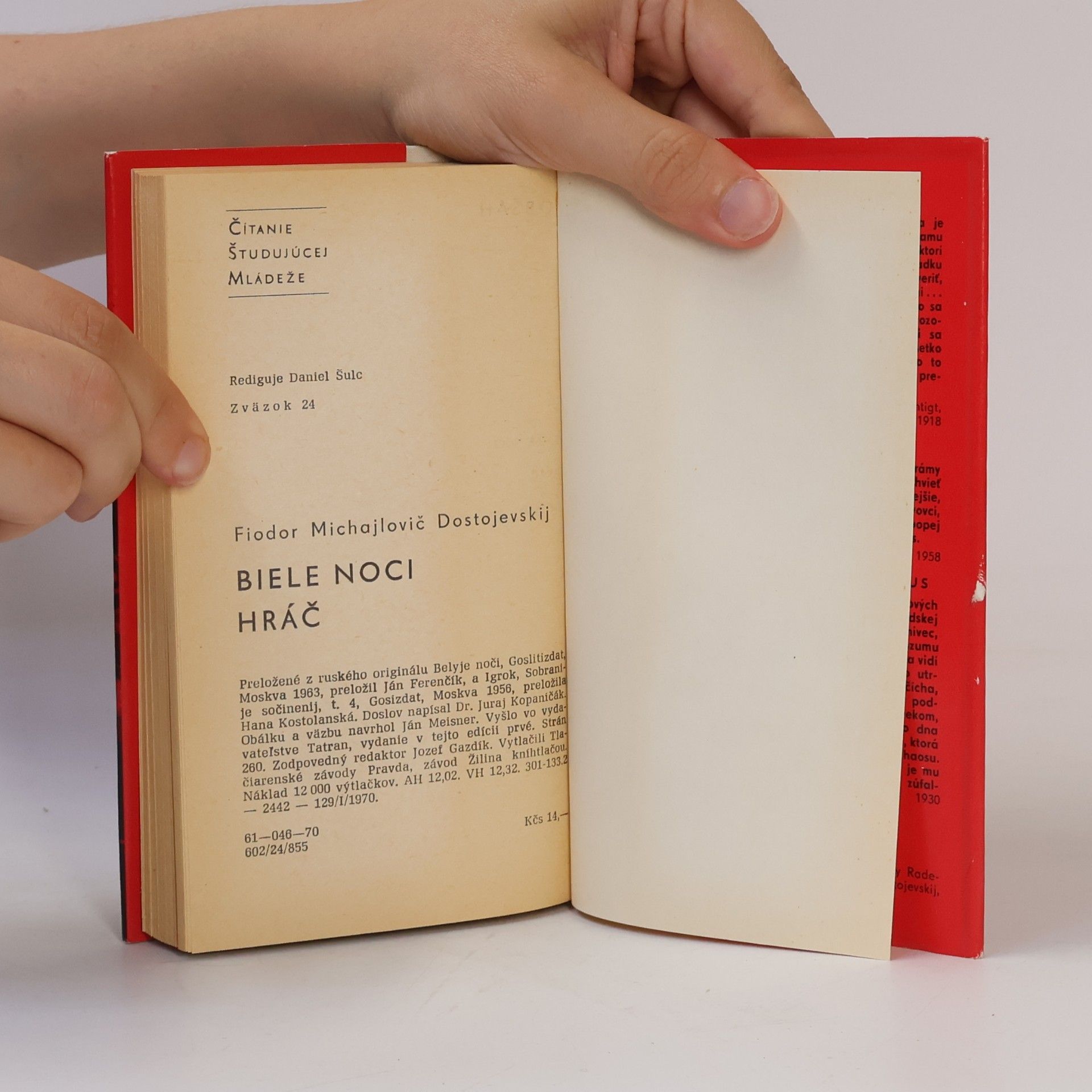 Fjodor Michailowitsch Dostojewski Biele noci. Hráč