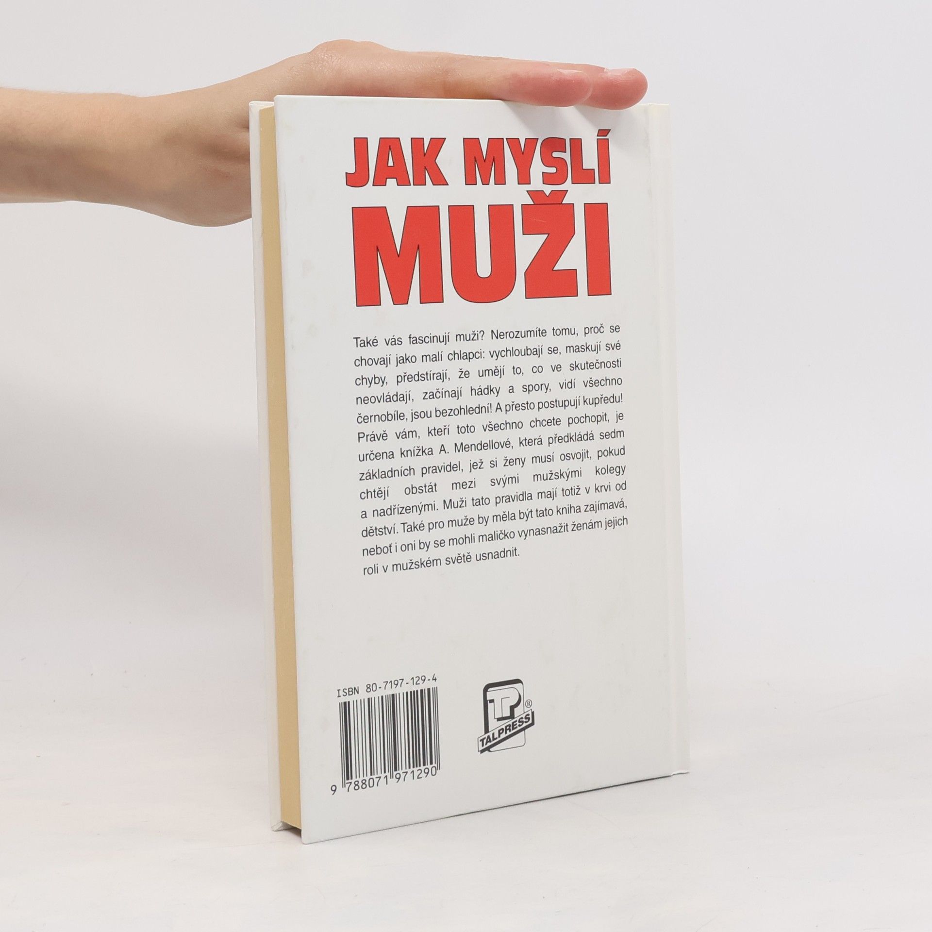 Adrienne Mendell Jak myslí muži