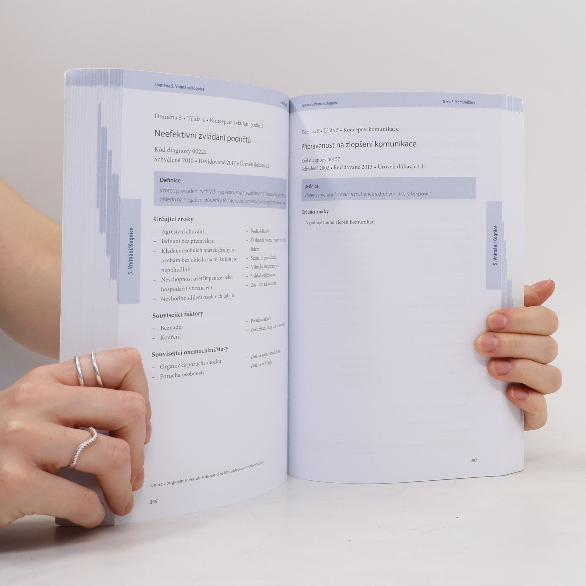 Autorenkollektiv Ošetřovatelské diagnózy: Definice a klasifikace 2018-2020