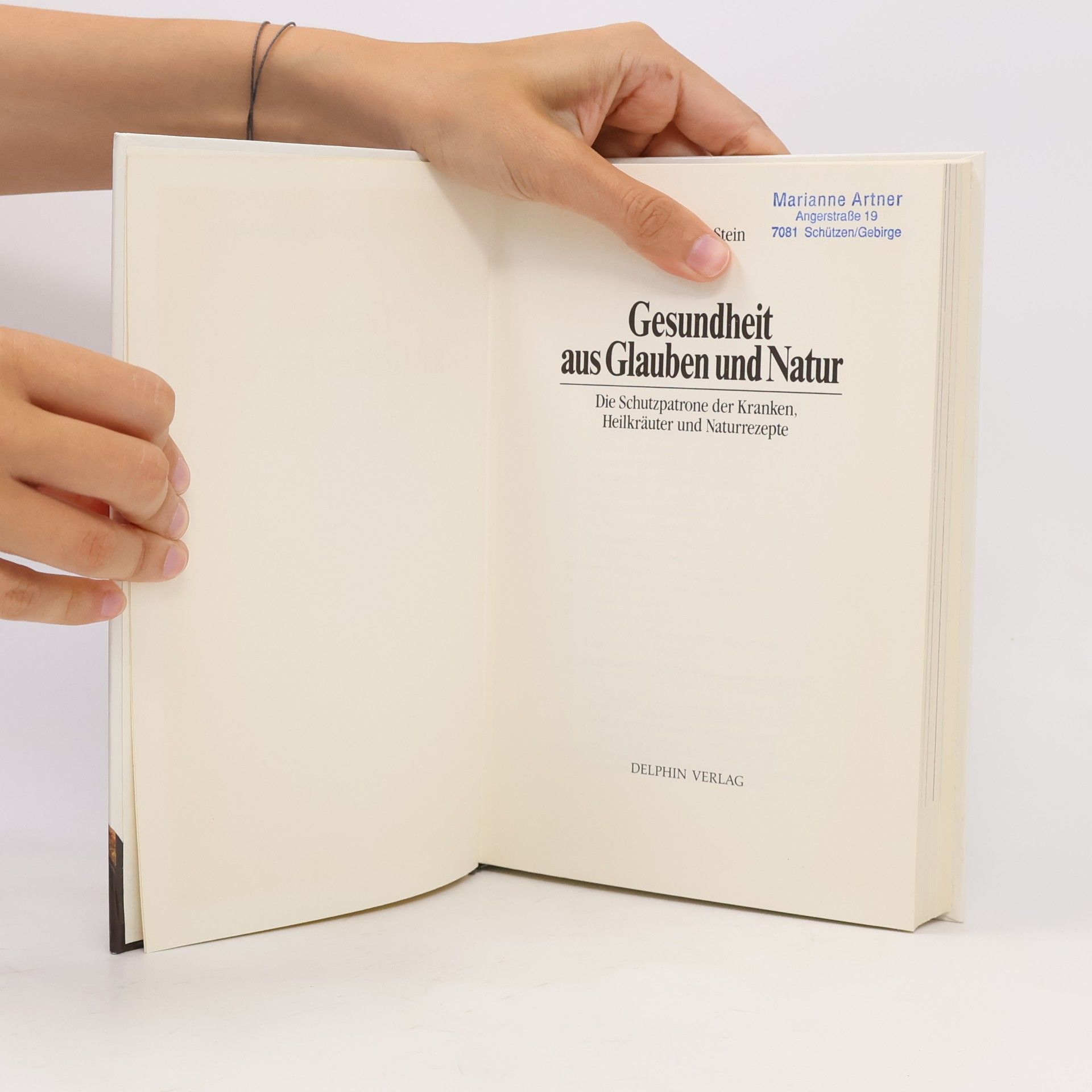 Simone Stein Gesundheit aus Glauben und Natur