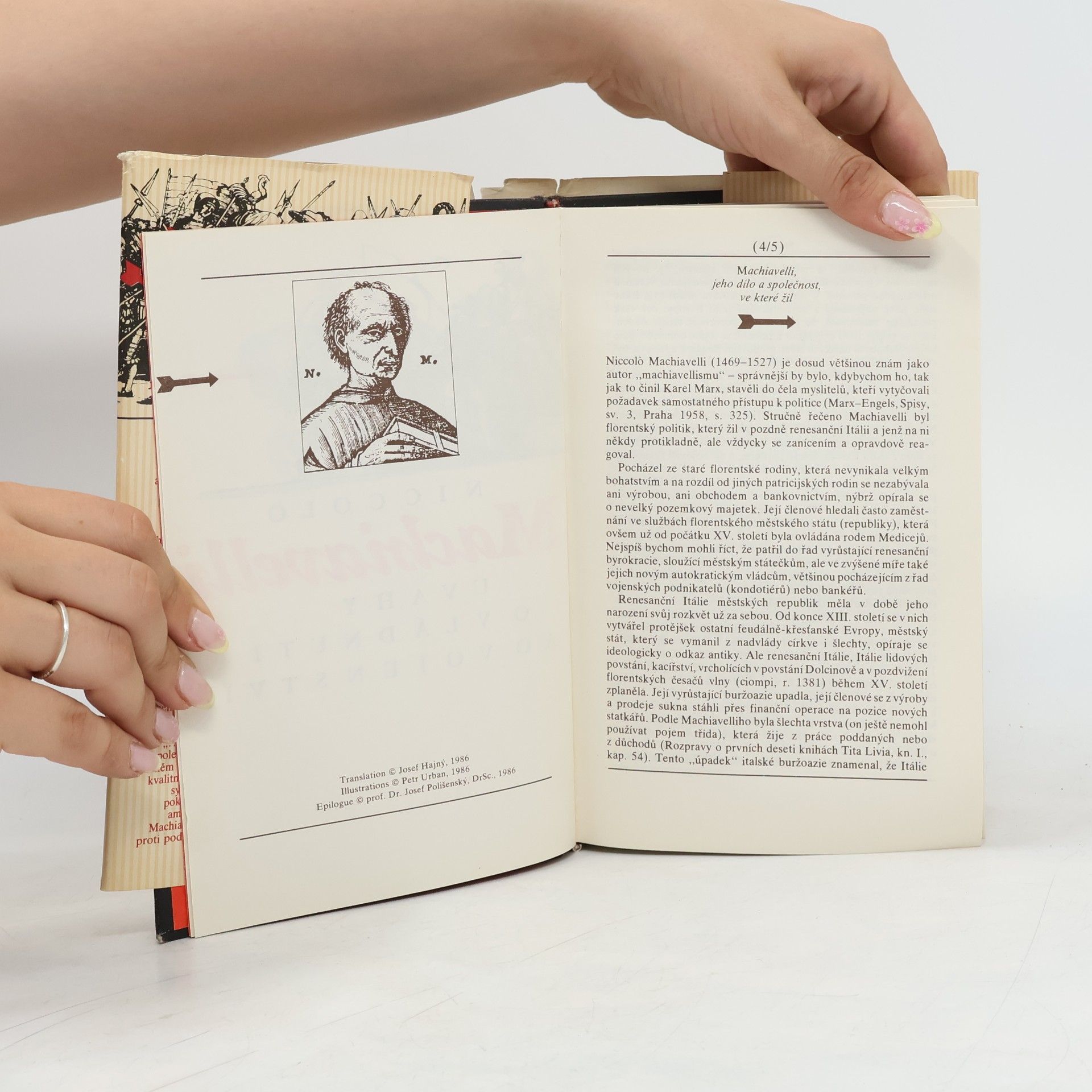 Niccolò Machiavelli Úvahy o vládnutí a o vojenství