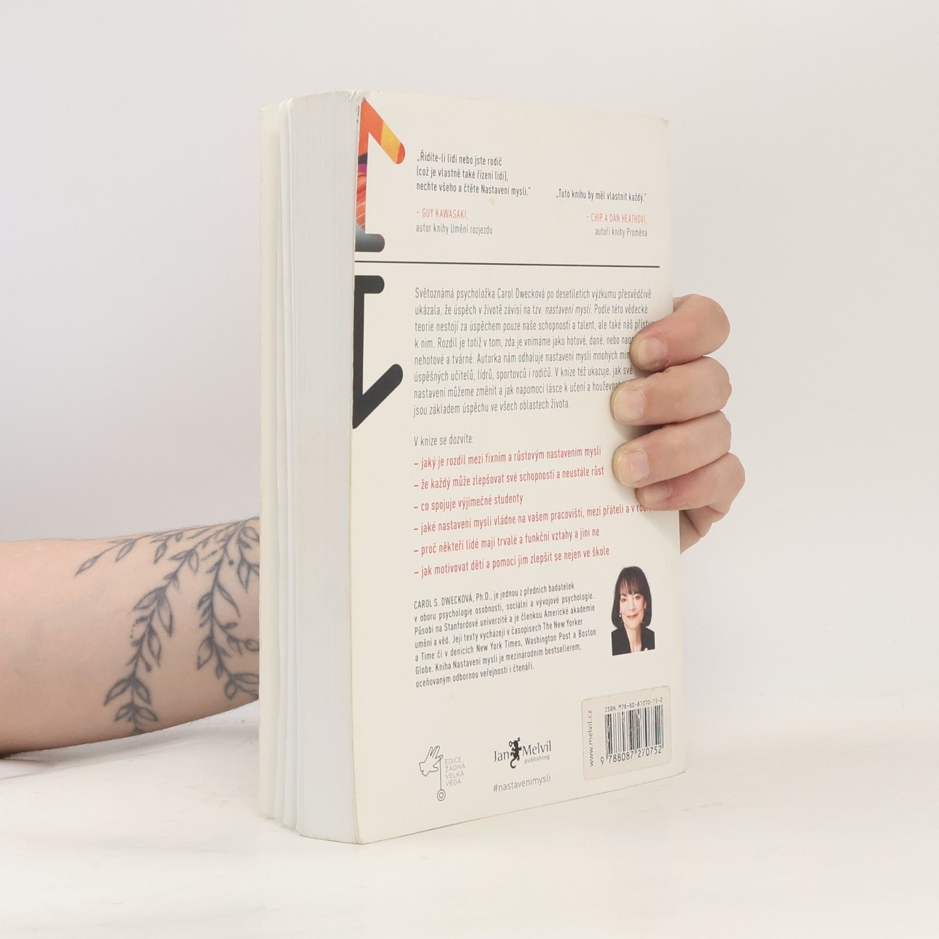Carol Dweck Nastavení mysli