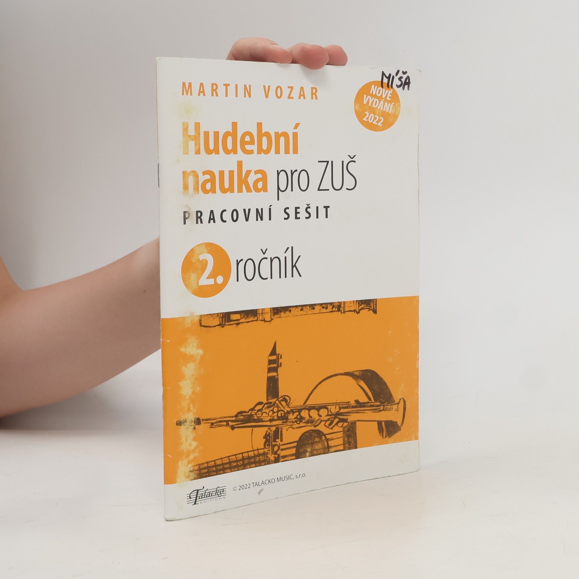 Hudební nauka pro ZUŠ - 2: Pracovní sešit - Nové vydání 2022