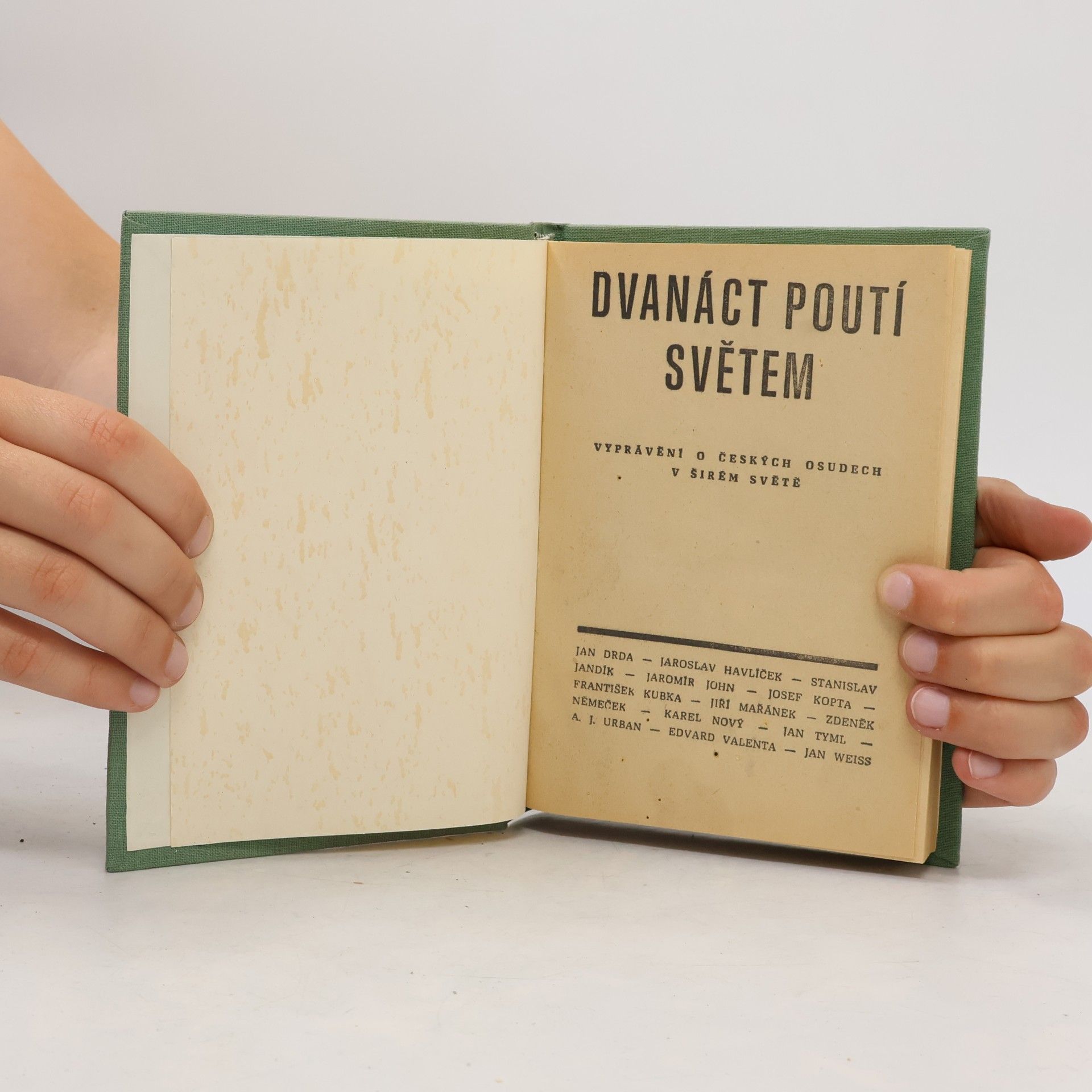 Jan Drda Dvanáct poutí světem