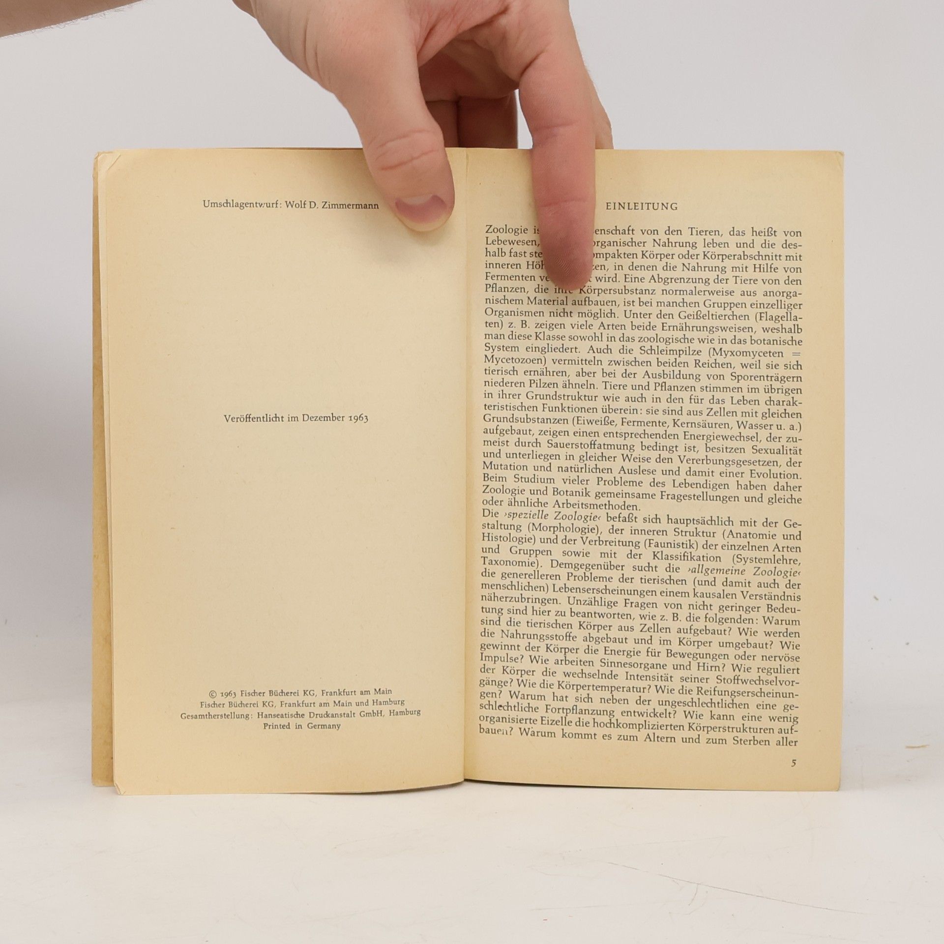 Wolf D. Zimmermann Biologie 2