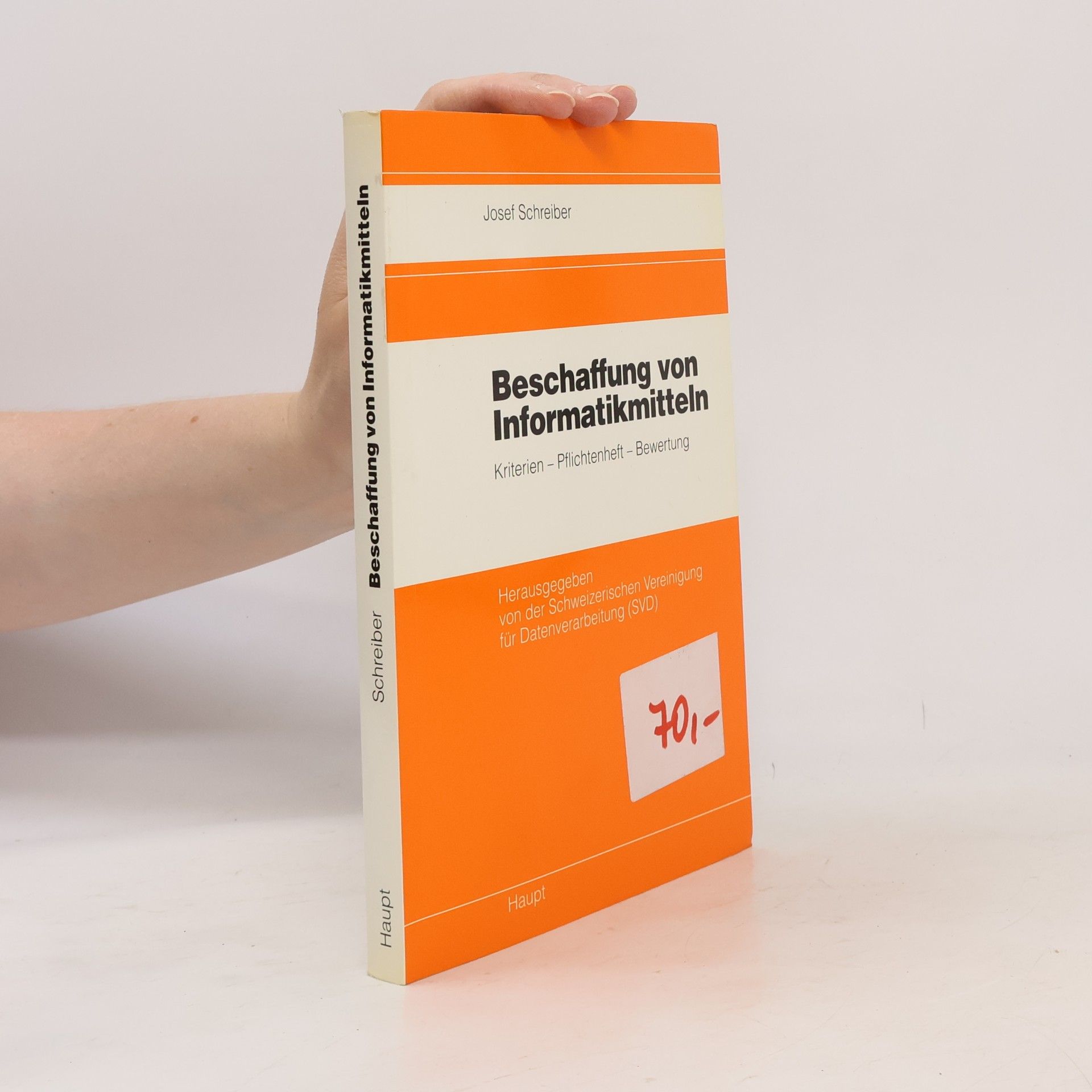 Josef Schreiber Beschaffung von Informatikmitteln