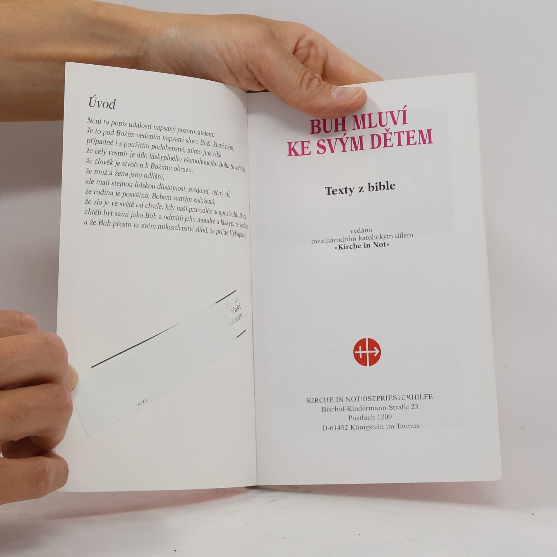 Auteurscollectief Bůh mluví ke svým dětem : texty z bible