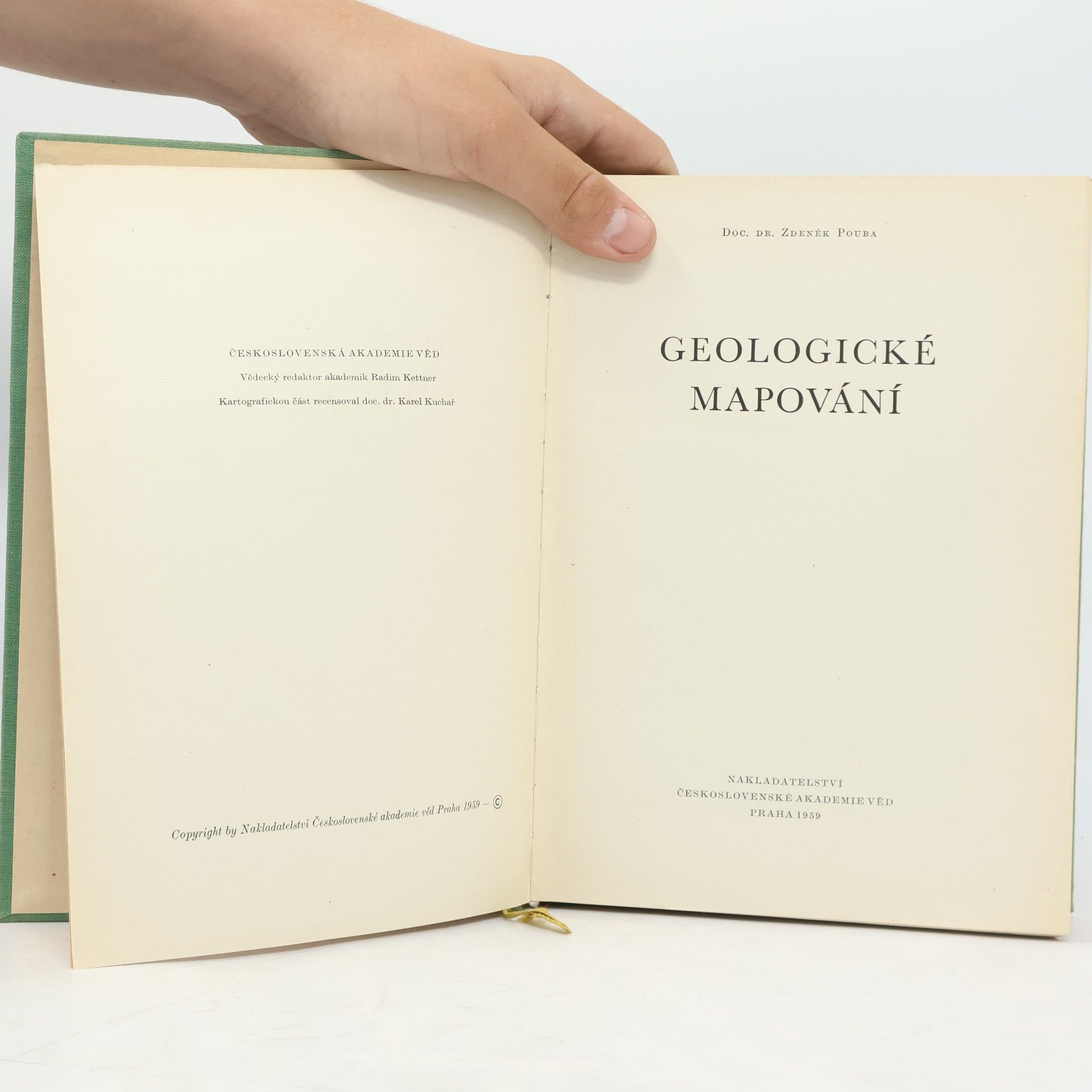 Zdeněk Pouba Geologické mapování