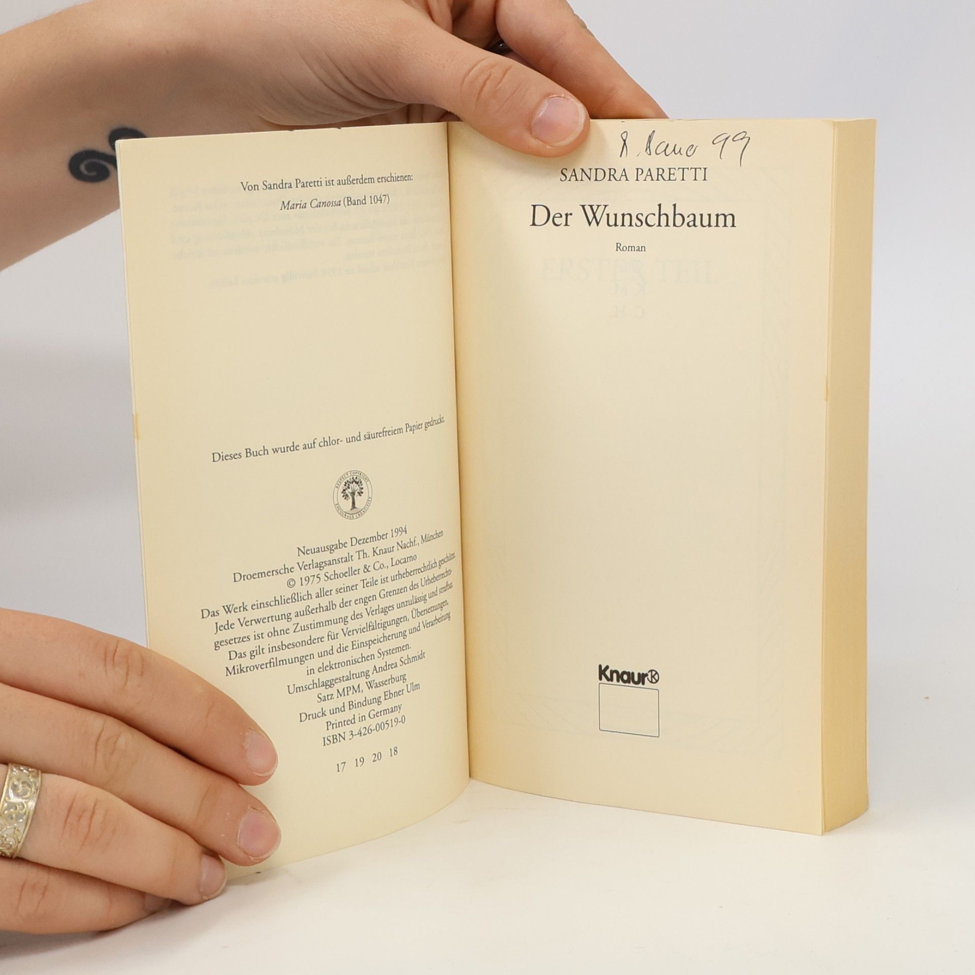 Sandra Paretti Der Wunschbaum