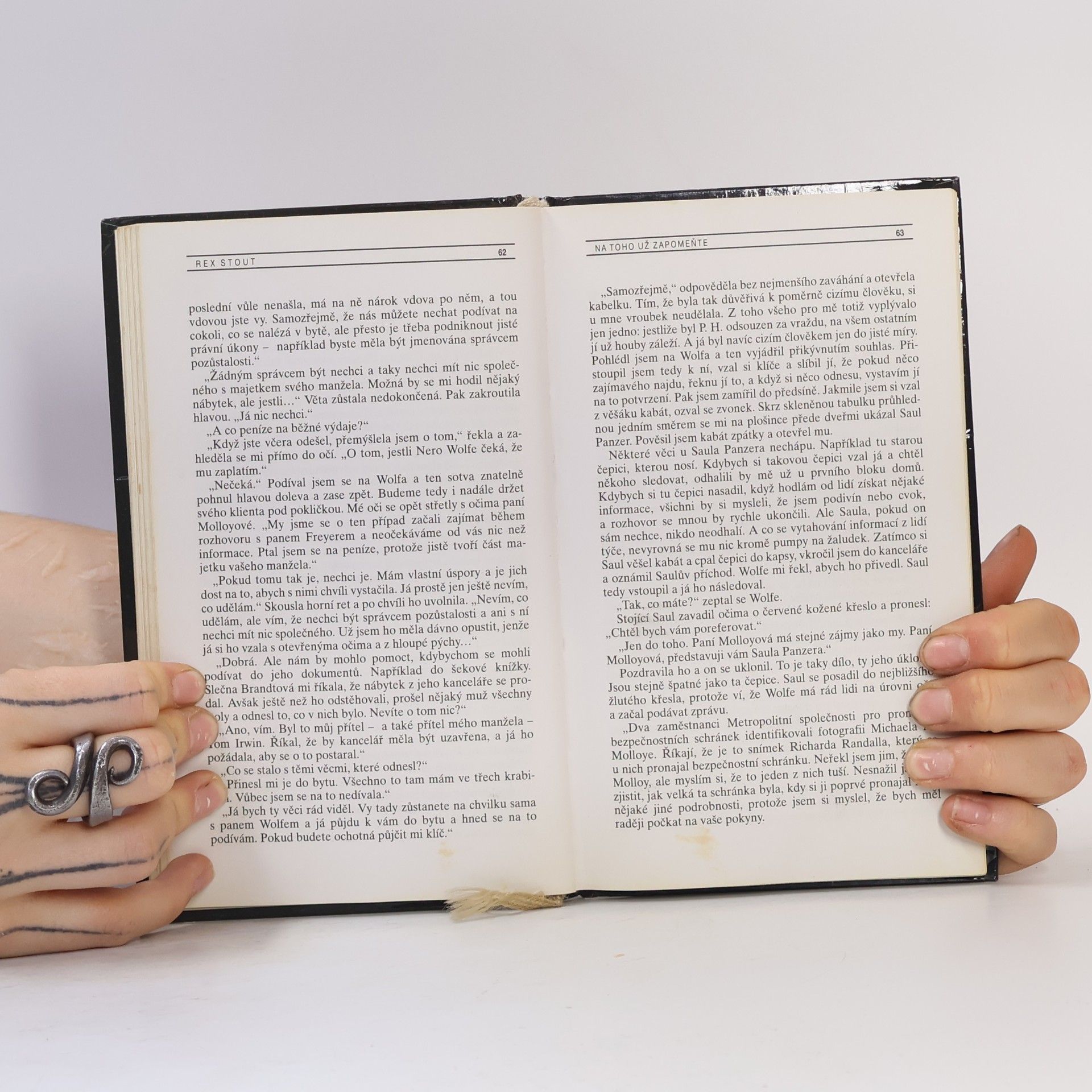 Rex Stout Na toho už zapomeňte