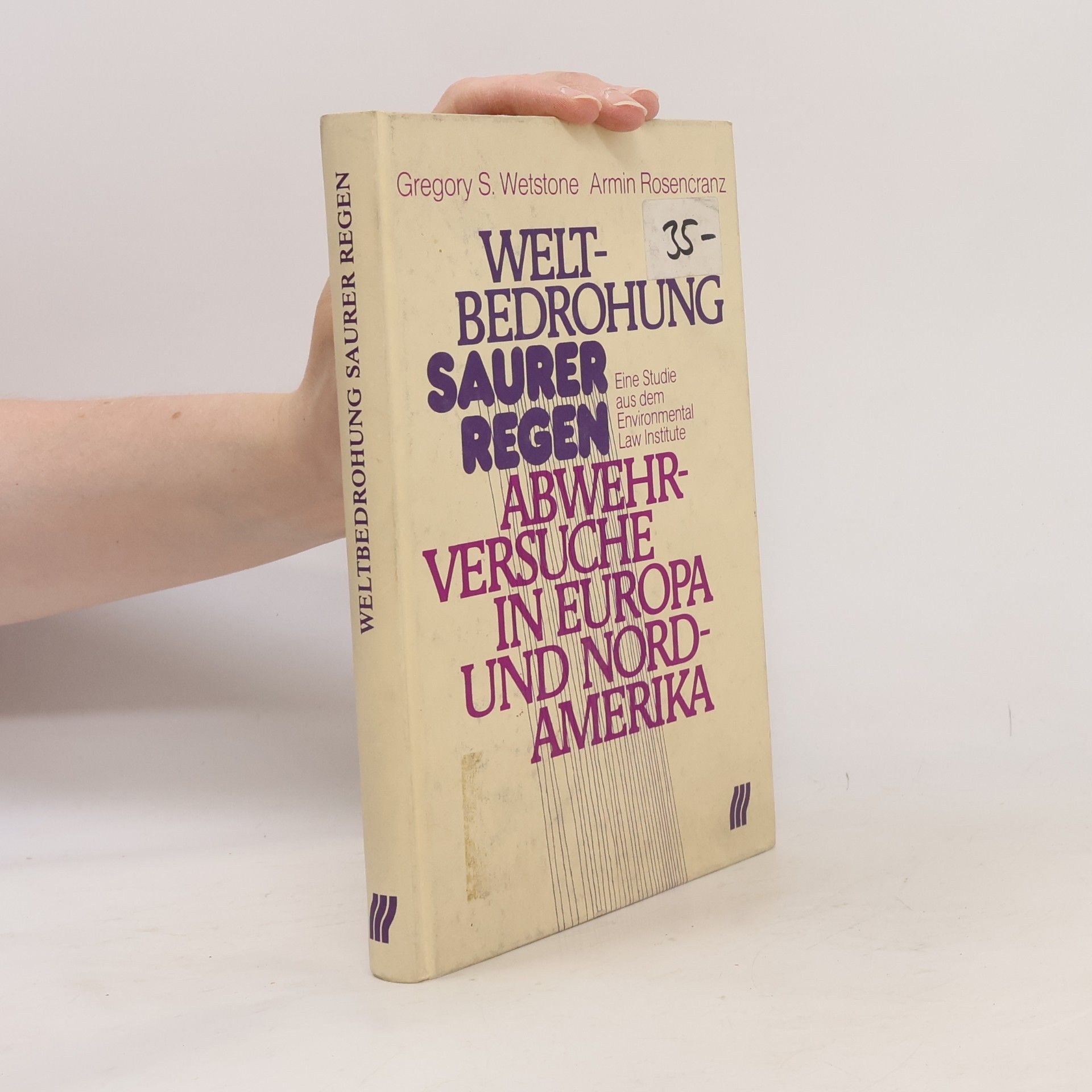 Gregory S. Wetstone Weltbedrohung saurer Regen