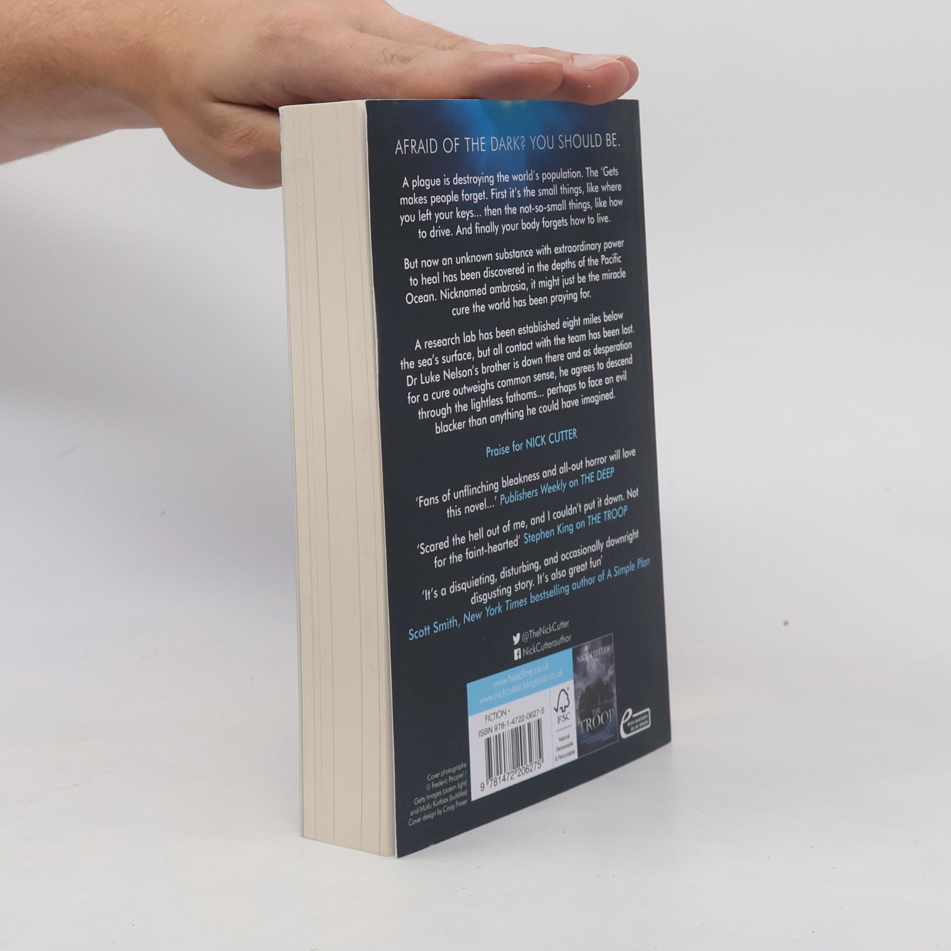Nick Cutter The Deep. Die Tiefe, englische Ausgabe