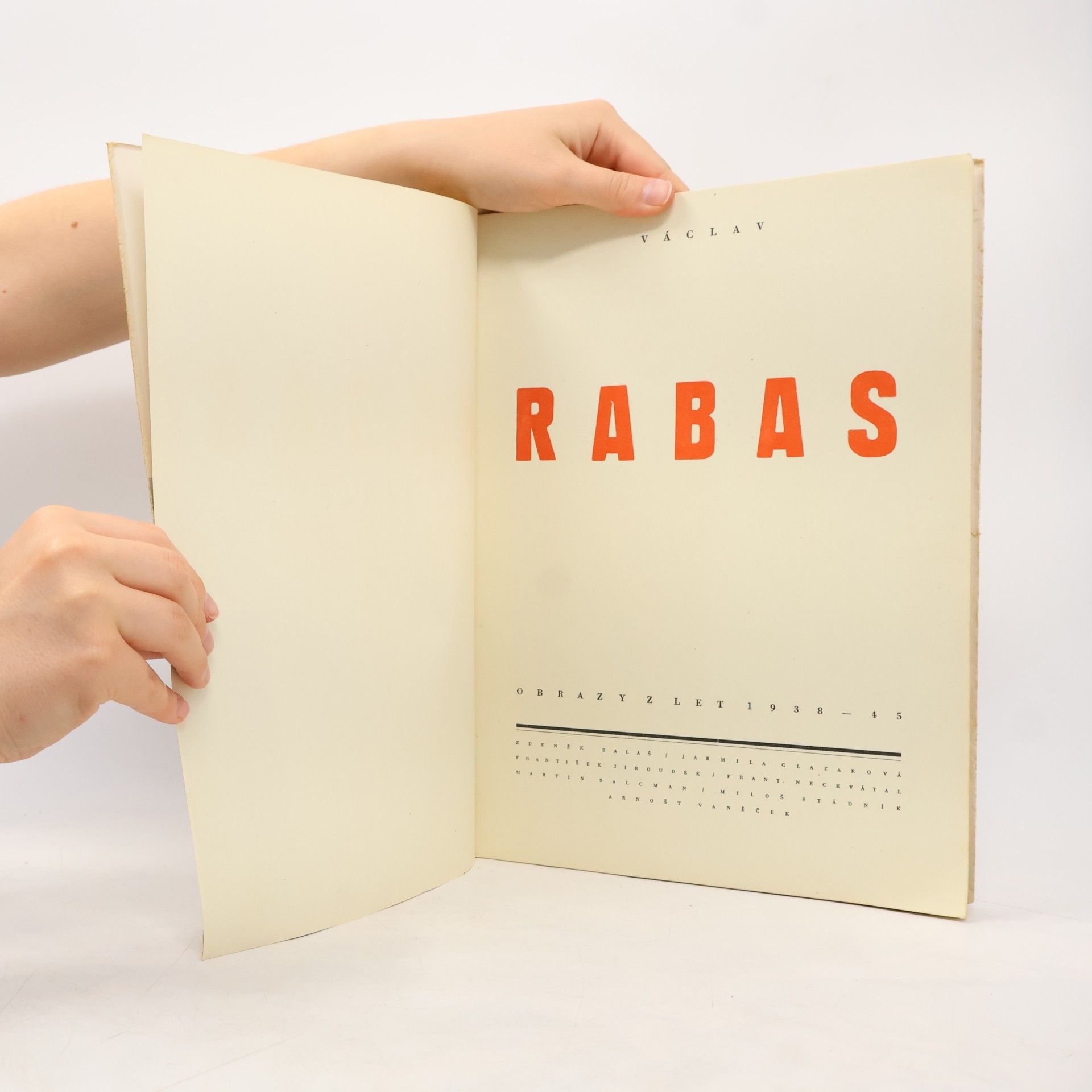 Various authors Národní umělec Václav Rabas