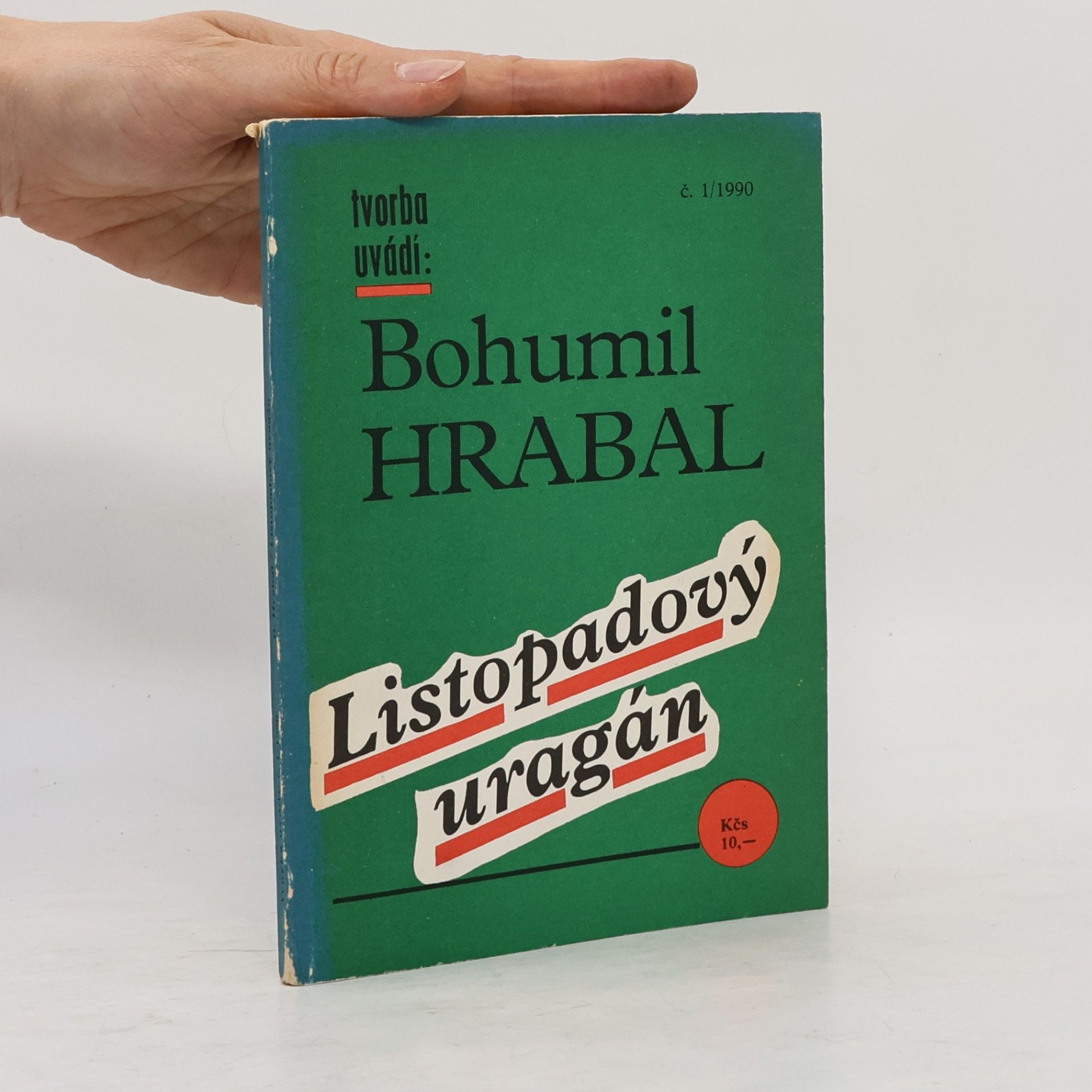 Bohumil Hrabal Listopadový uragán