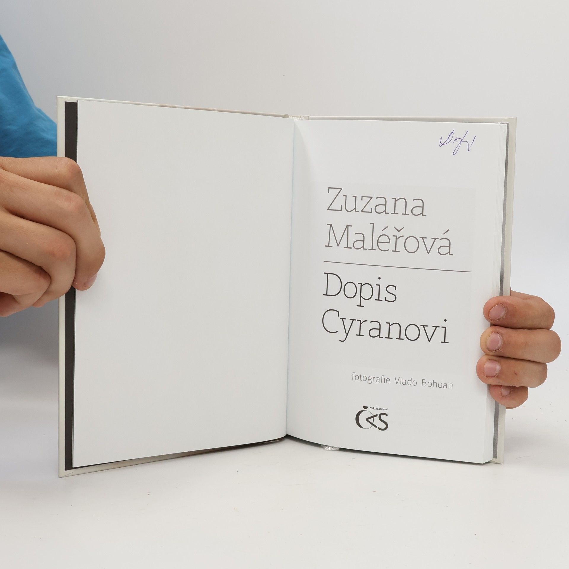 Zuzana Maléřová Dopis Cyranovi